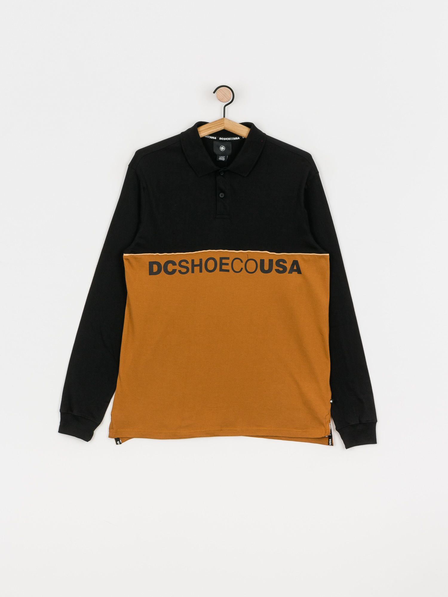 Polo DC Grid Block (sudan brown)