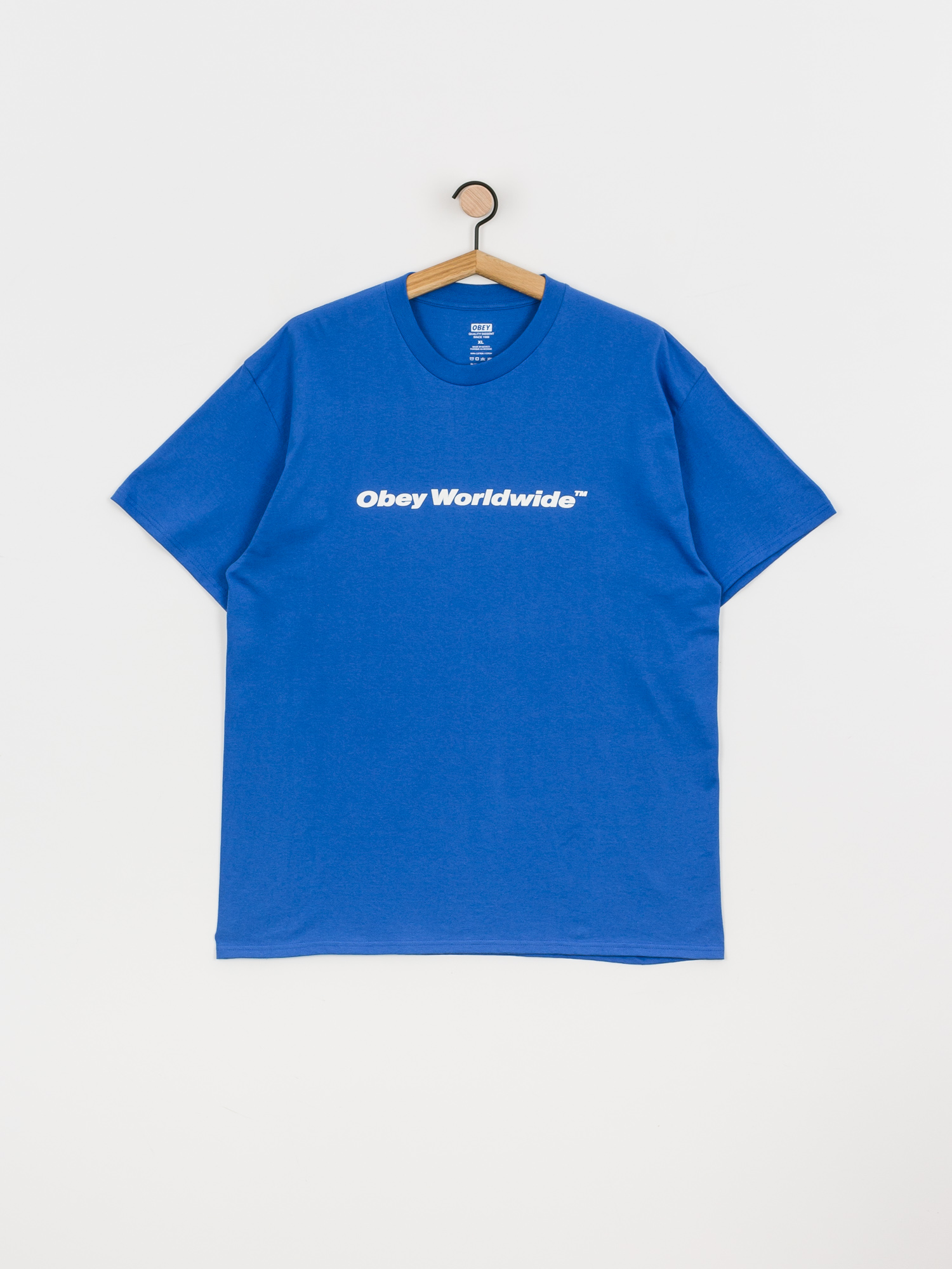 T-shirt OBEY Obey Worldwide (royal blue)