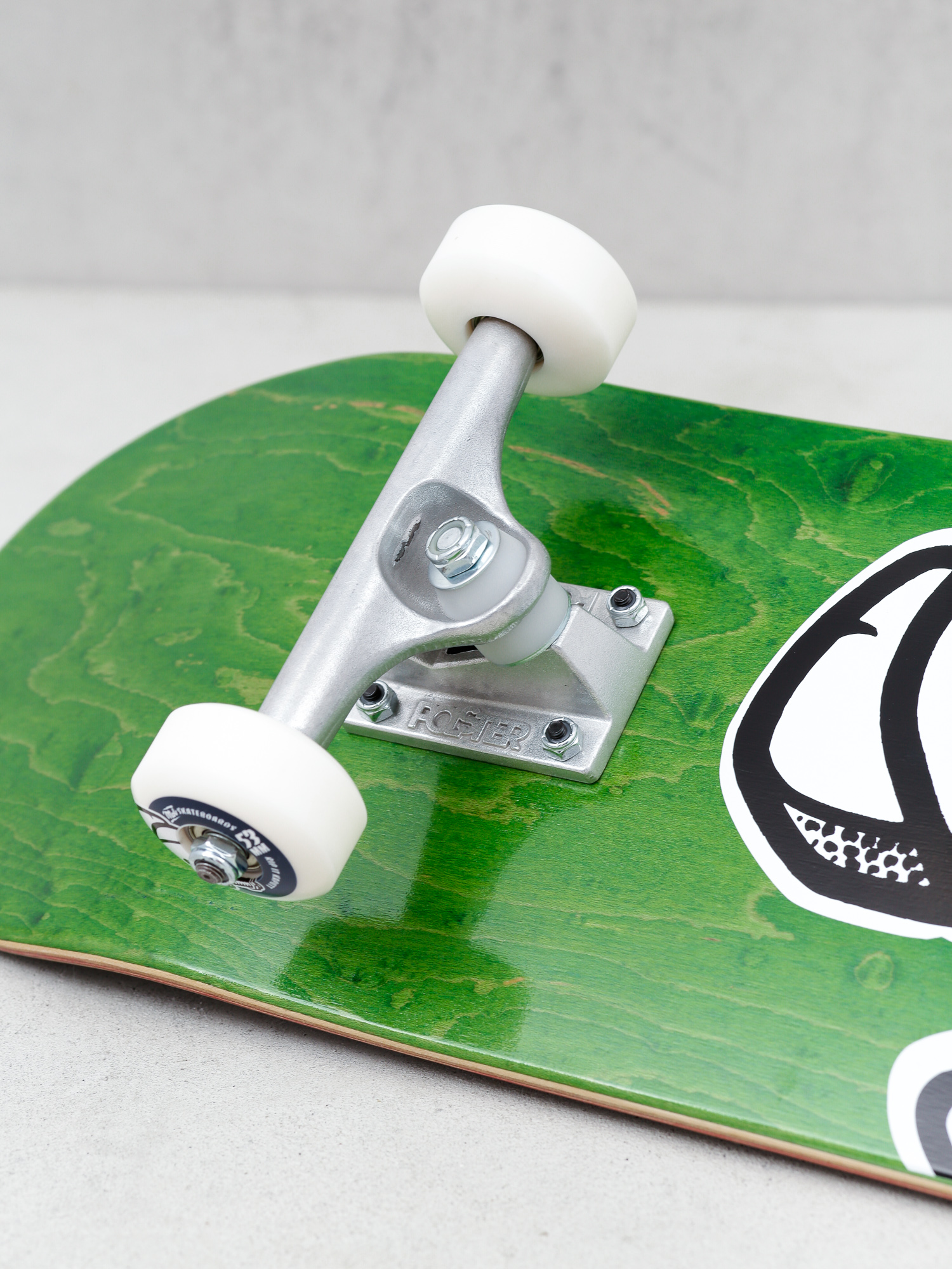 Deskorolka Mob Skateboards Skull (green)