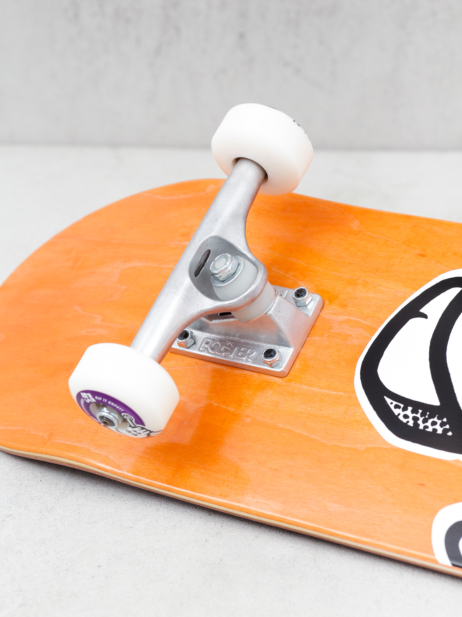 Deskorolka Mob Skateboards Skull (yellow)