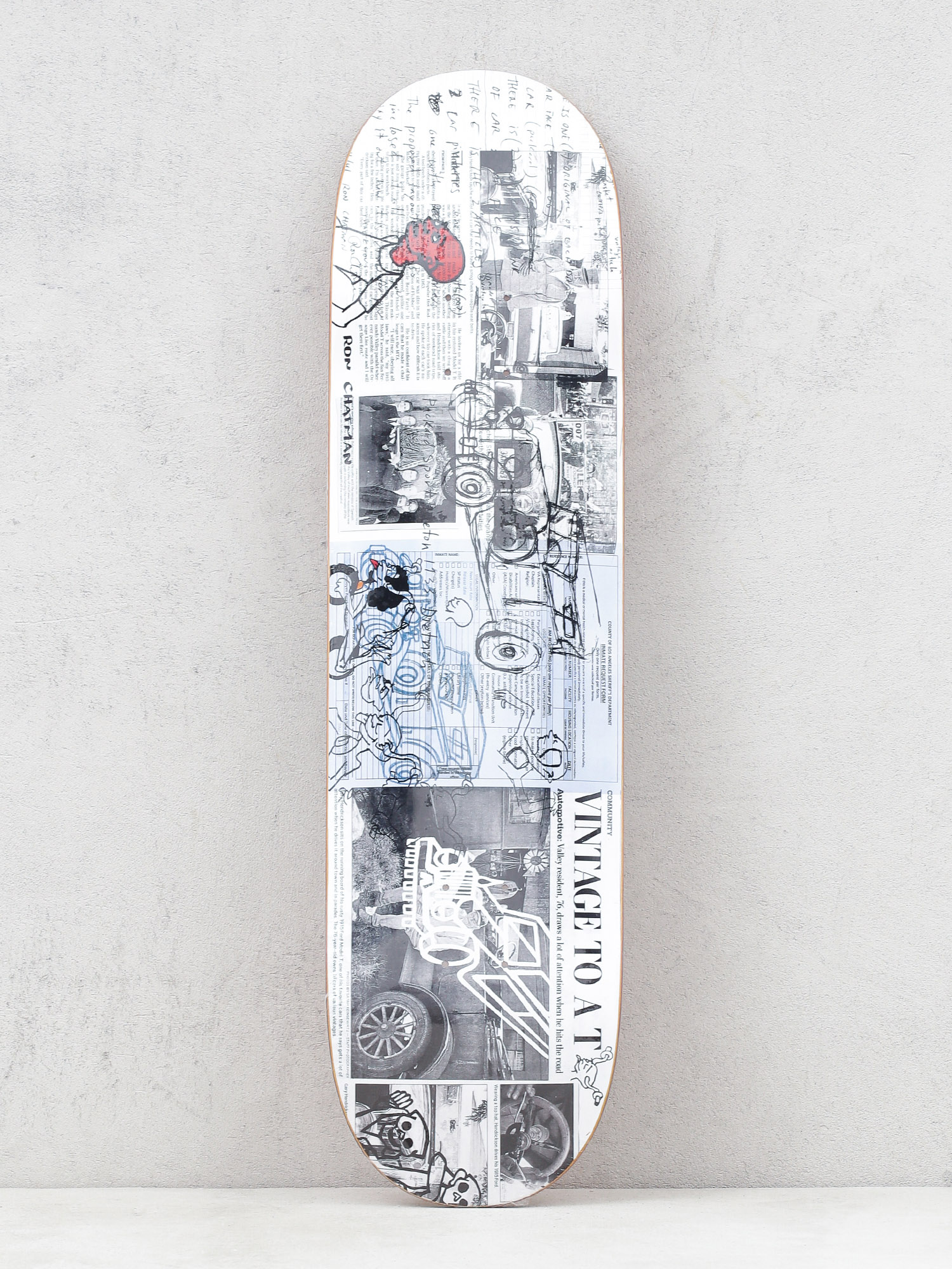 Deck Polar Skate Ron Chatman Model T (white/black)