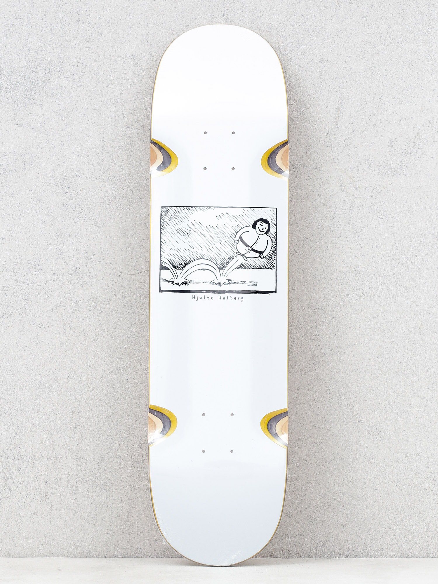 Deck Polar Skate Hjalte Halberg Bounce Wheel Wells (light blue)
