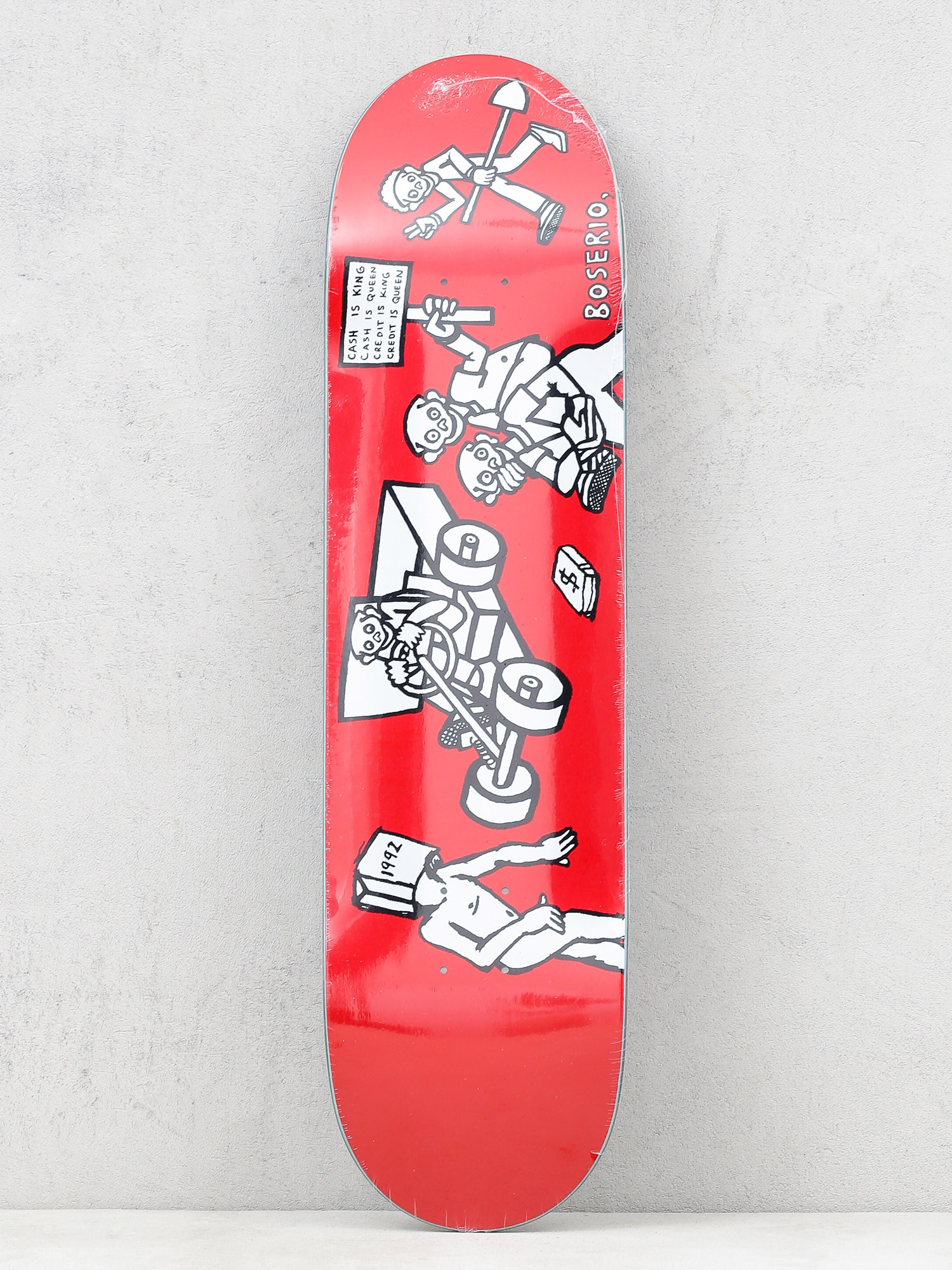 Deck Polar Skate Nick Boseiro Cash Is Queen (red)
