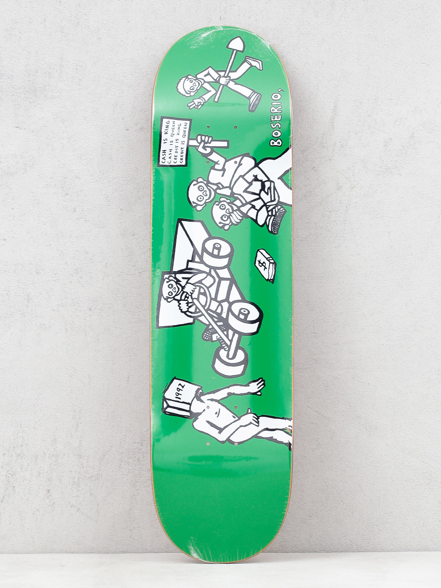 Deck Polar Skate Nick Boseiro Cash Is Queen (green)