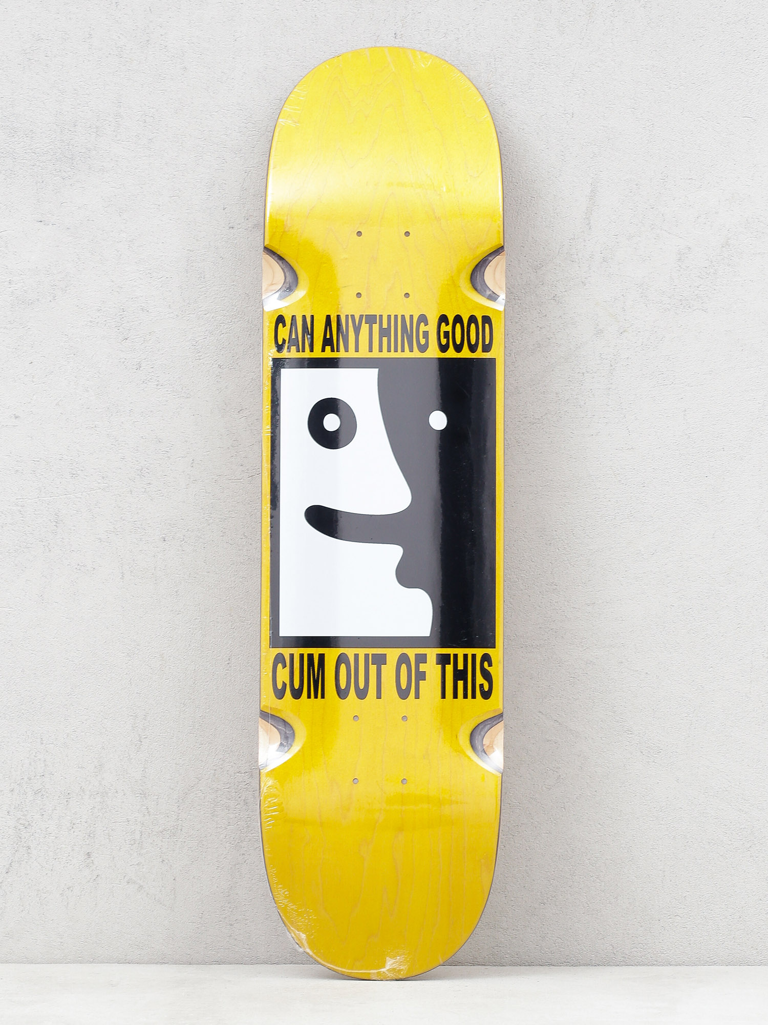 Deck Polar Skate Team Leave My Trunk Alone Wheel Wells (yellow)