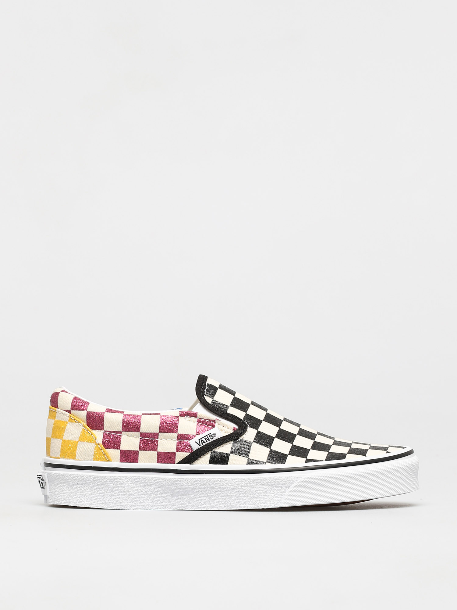 Buty Vans Classic Slip On (glitter check/multitrwht)