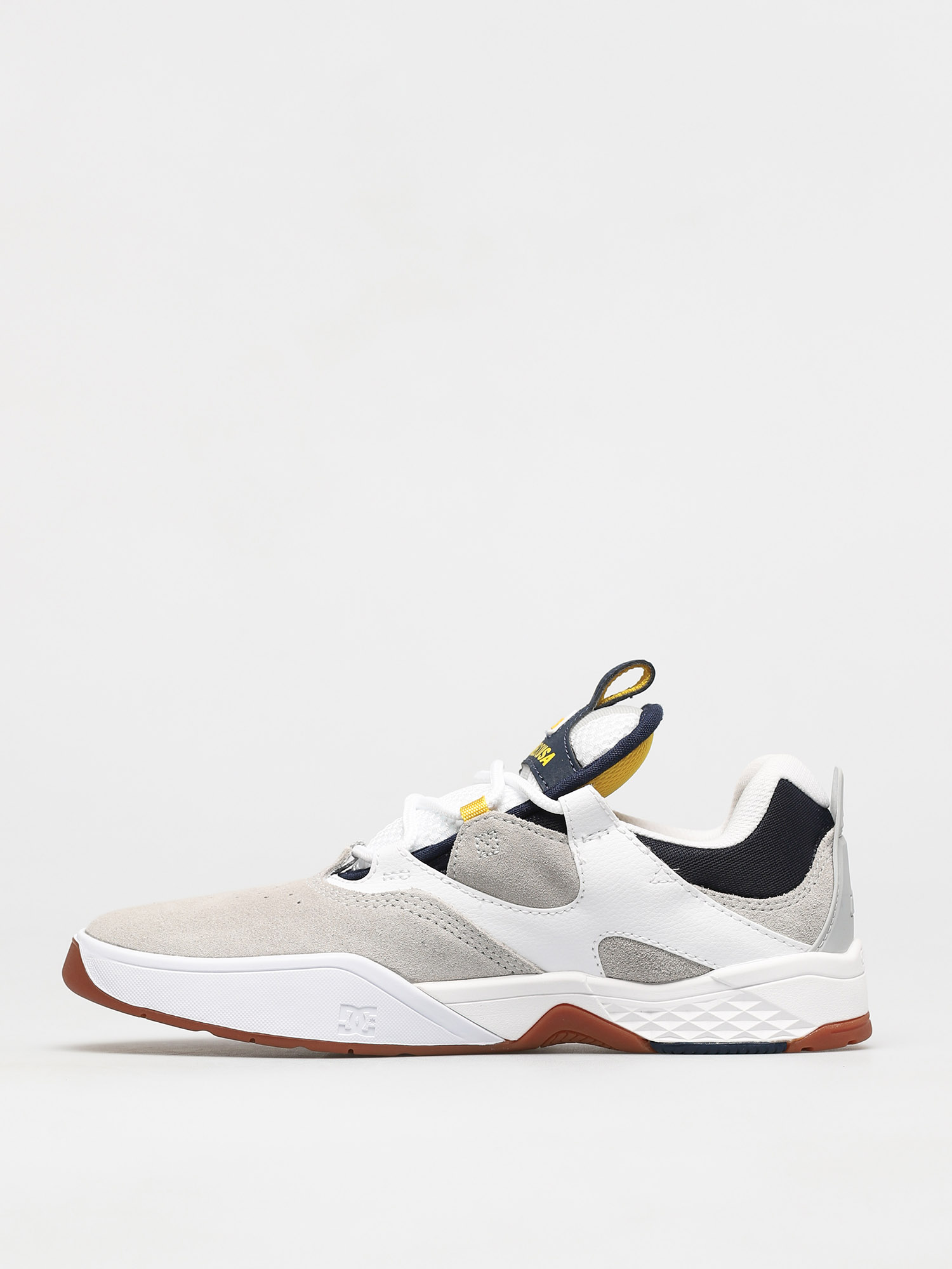 Buty DC Kalis (white/grey/yellow)