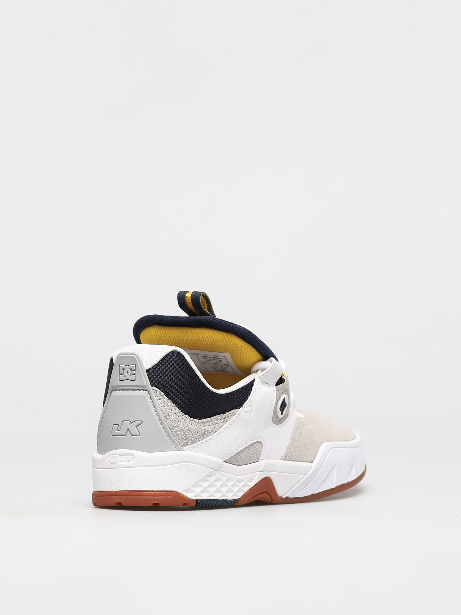 Buty DC Kalis (white/grey/yellow)