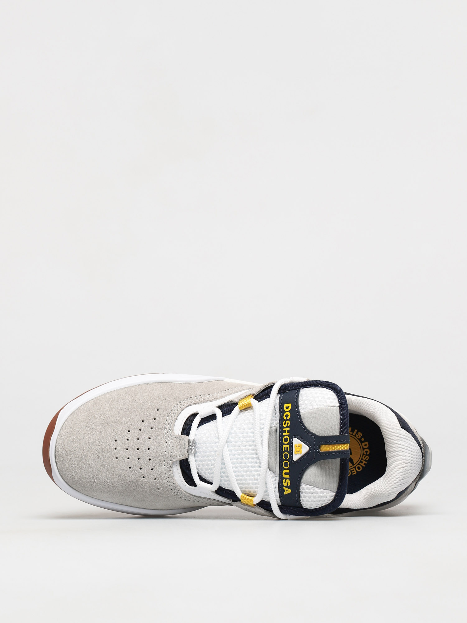 Buty DC Kalis (white/grey/yellow)
