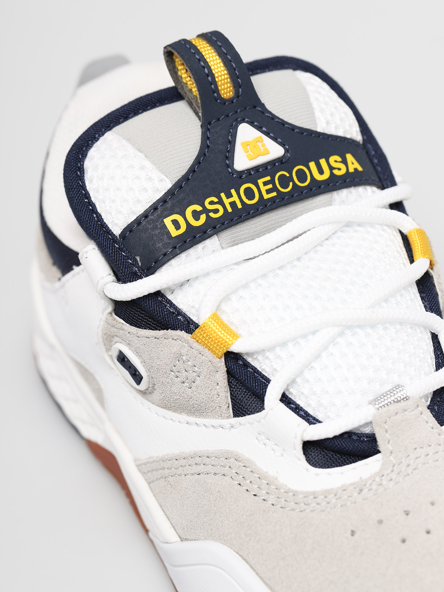 Buty DC Kalis (white/grey/yellow)