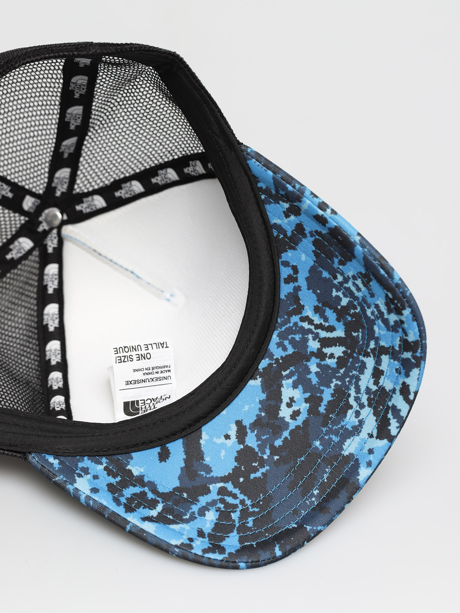 Czapka z daszkiem The North Face TNF Logo Trucker ZD (clearlakebluhimalayncmprt)