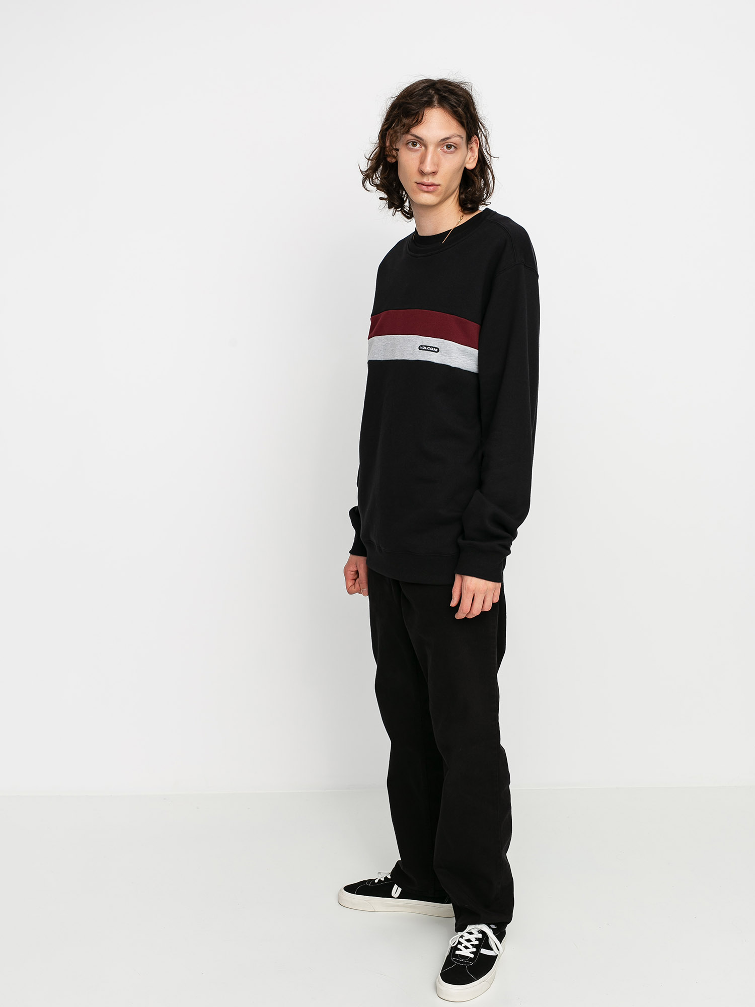 Bluza Volcom Sngl Stn Div (black)