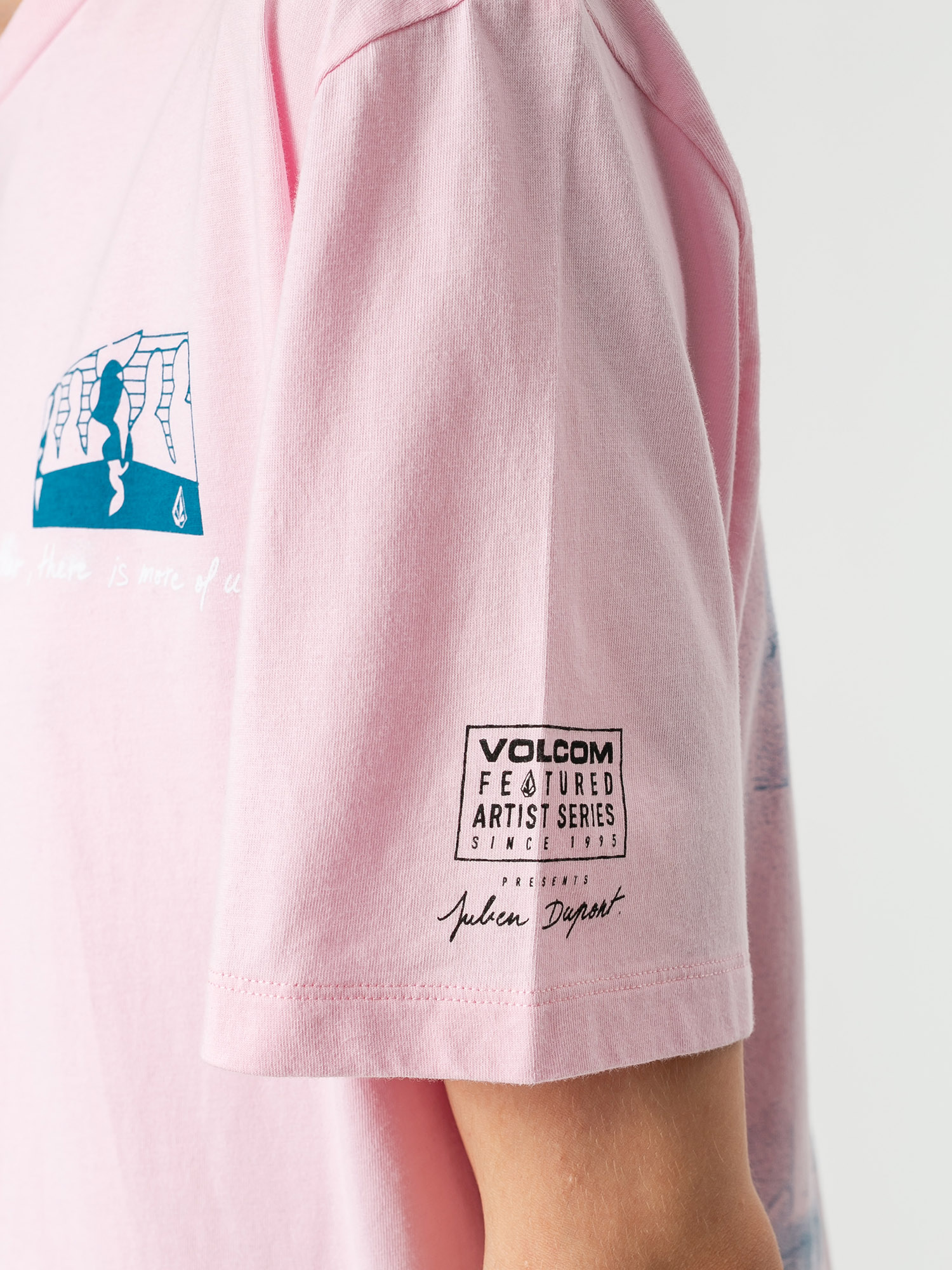 T-shirt Volcom Julien Dupont (snow pink)