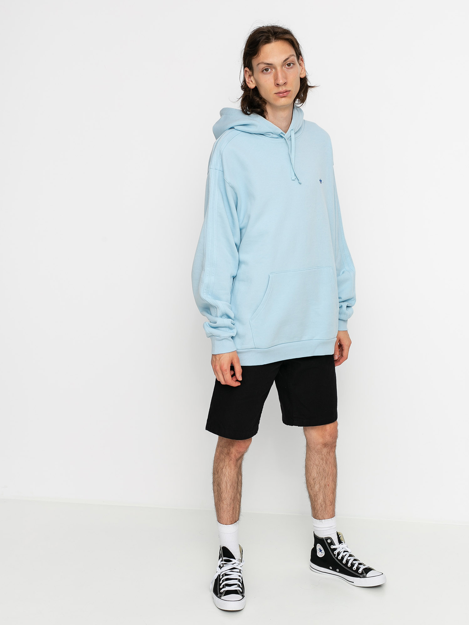 Bluza z kapturem adidas H Shmoo HD (iceblu/royblu)