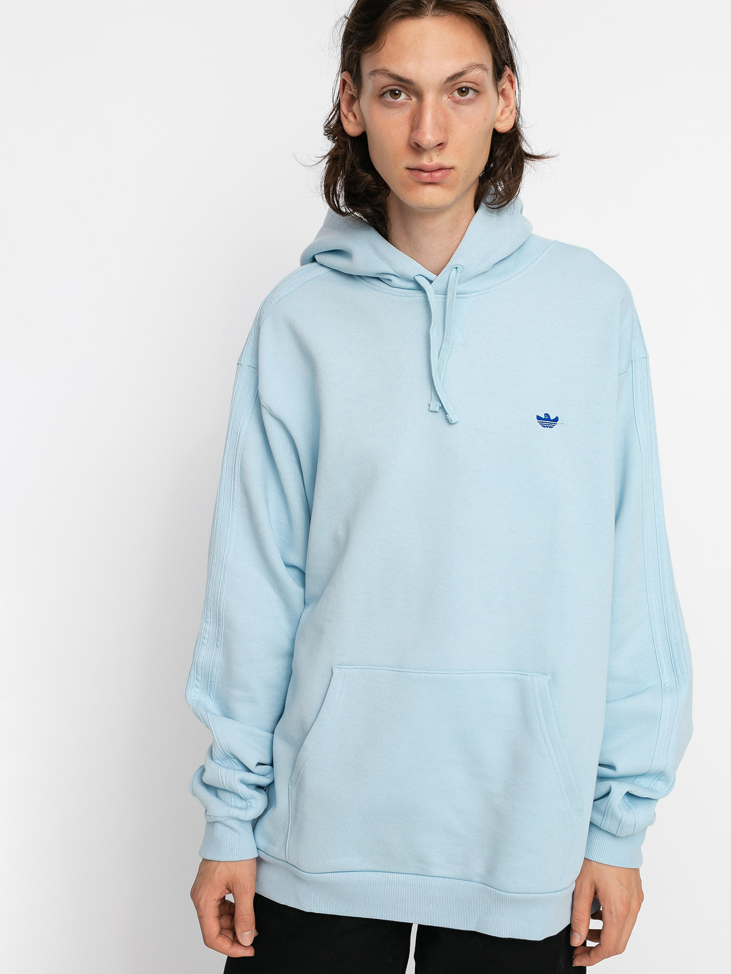 Bluza z kapturem adidas H Shmoo HD (iceblu/royblu)