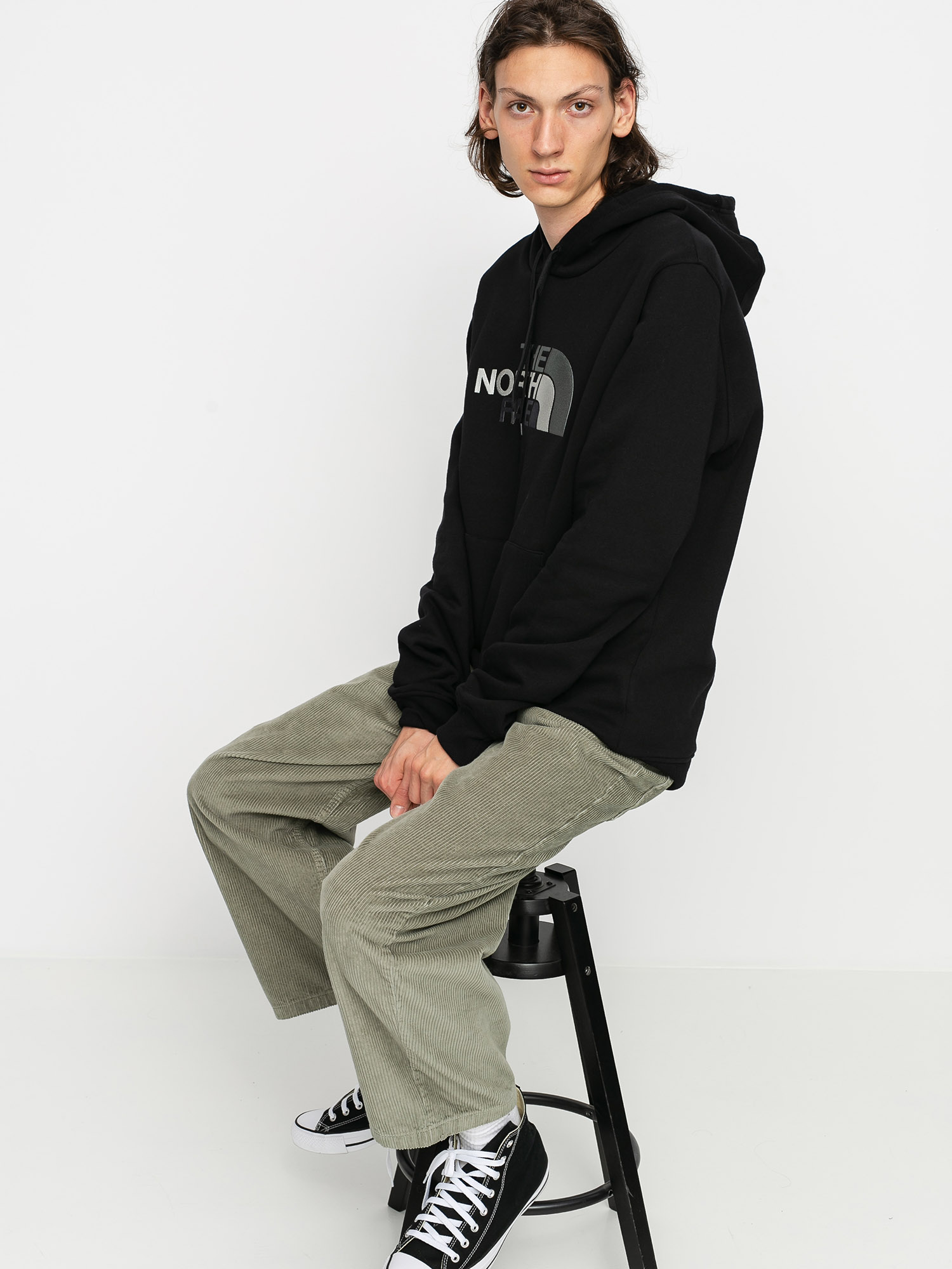 Bluza z kapturem The North Face Drew Peak HD (black/black)