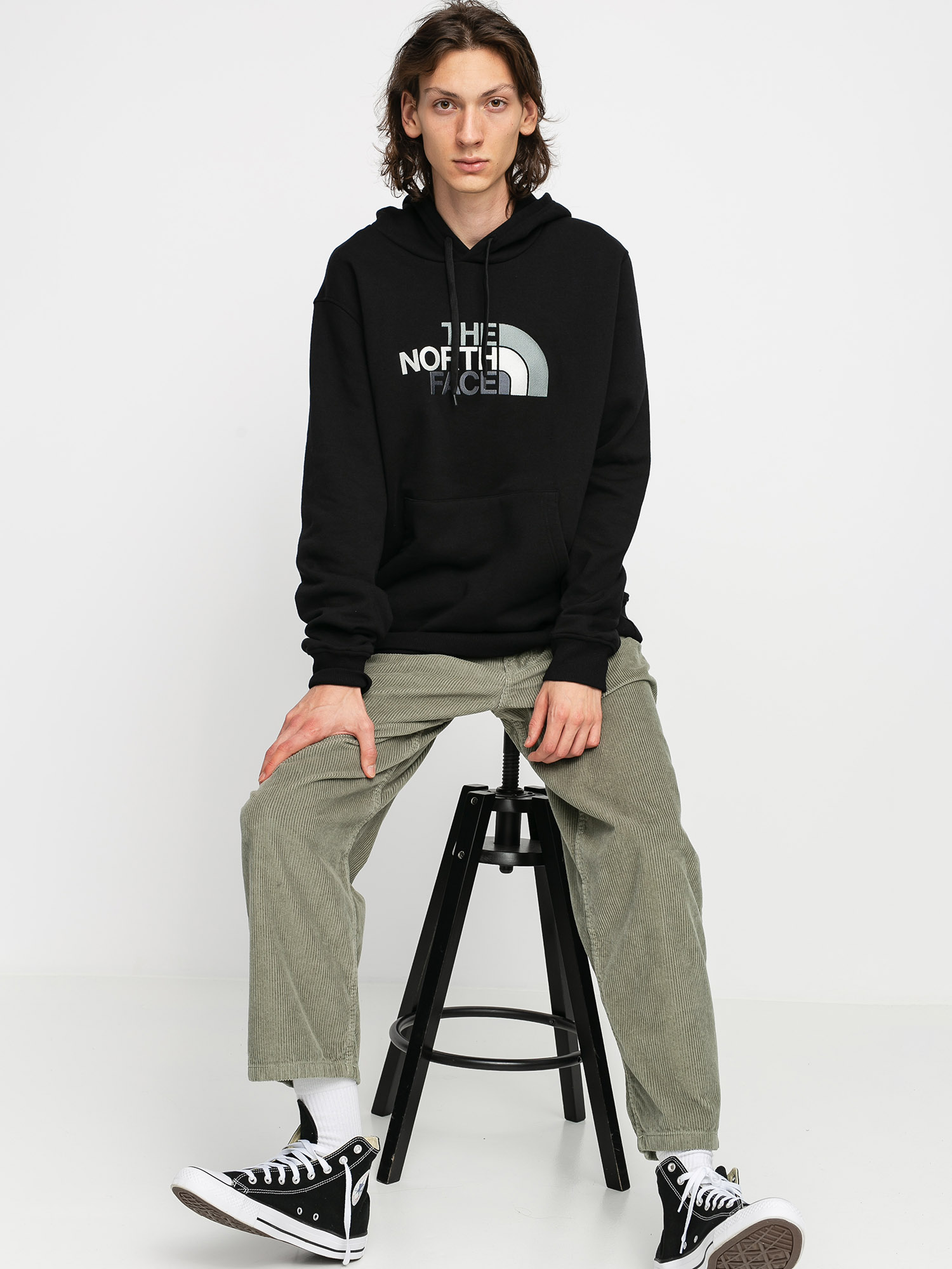Bluza z kapturem The North Face Drew Peak HD (black/black)