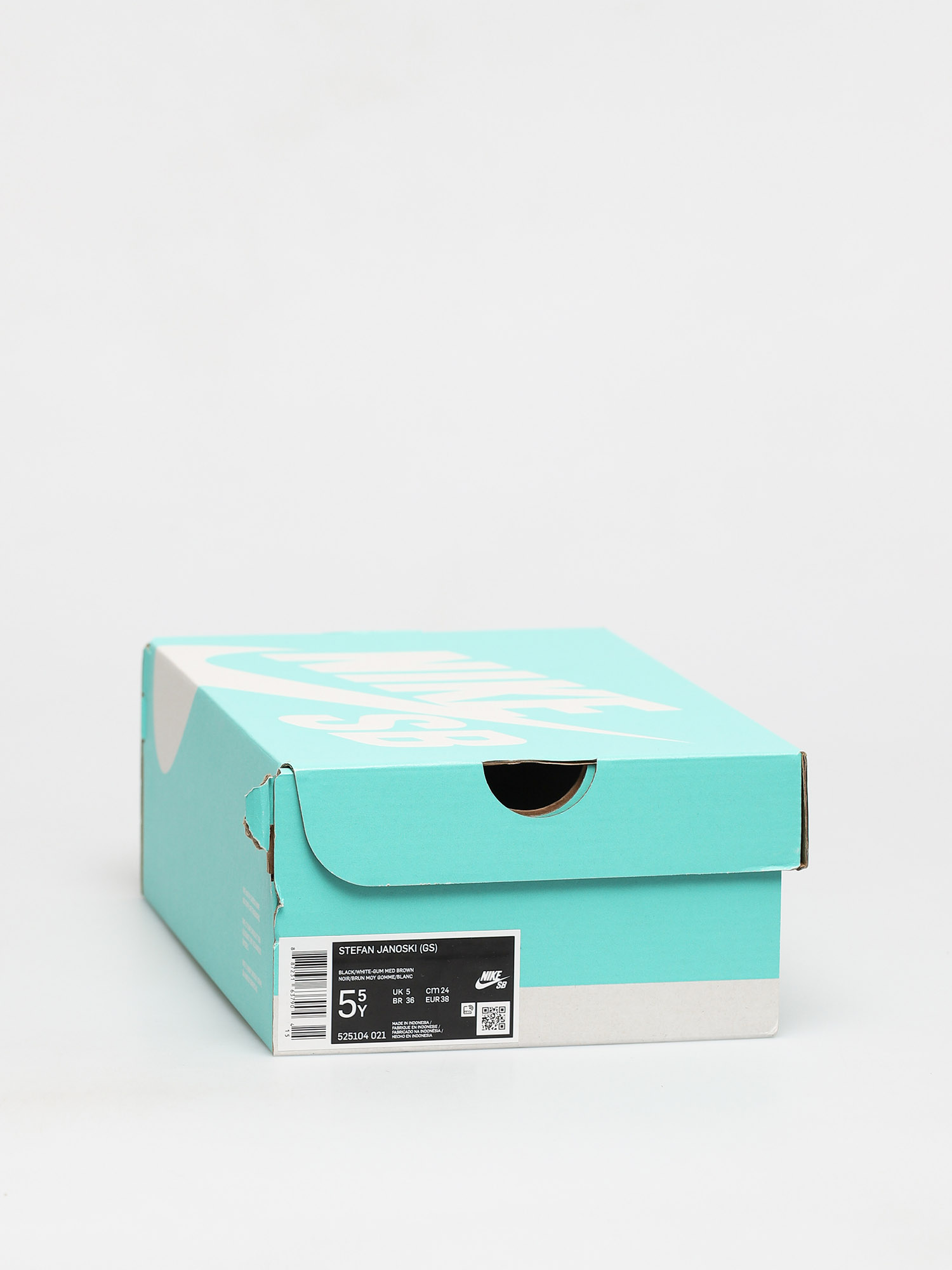 Buty dziecięce Nike SB Stefan Janoski GS (black/white gum med brown)