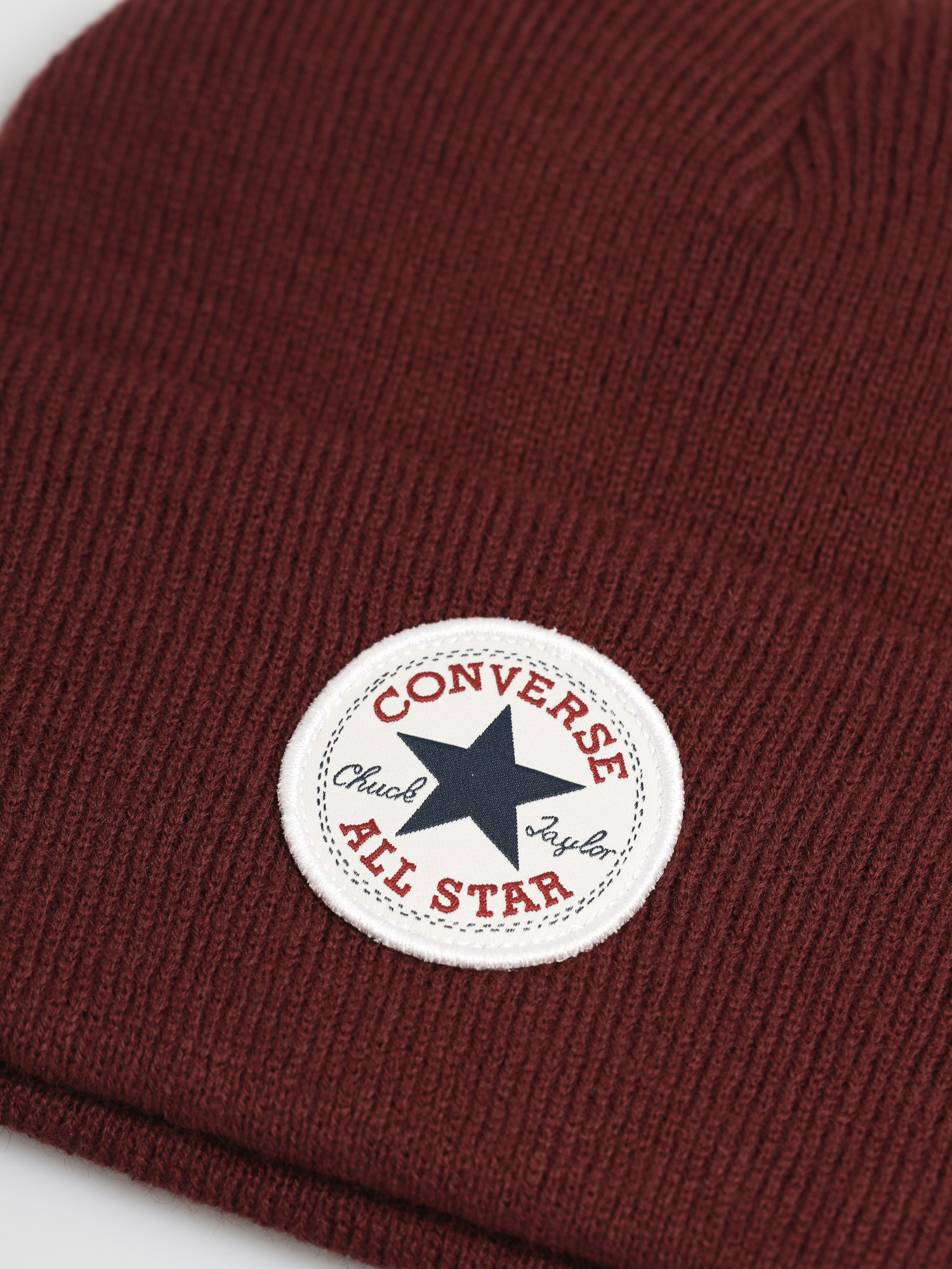 Czapka zimowa Converse Tall Chuck Patch (dark burgundy)