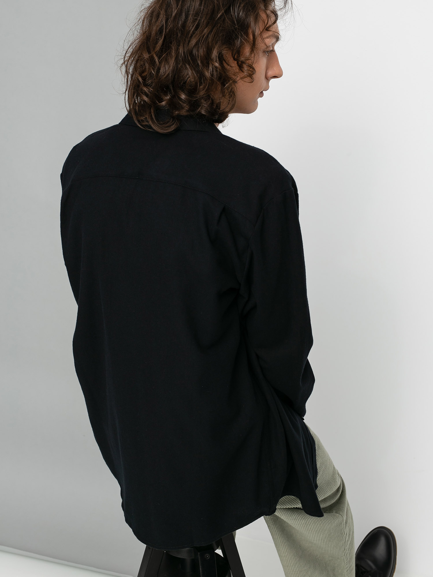 Koszula Volcom Caden Solid (black)