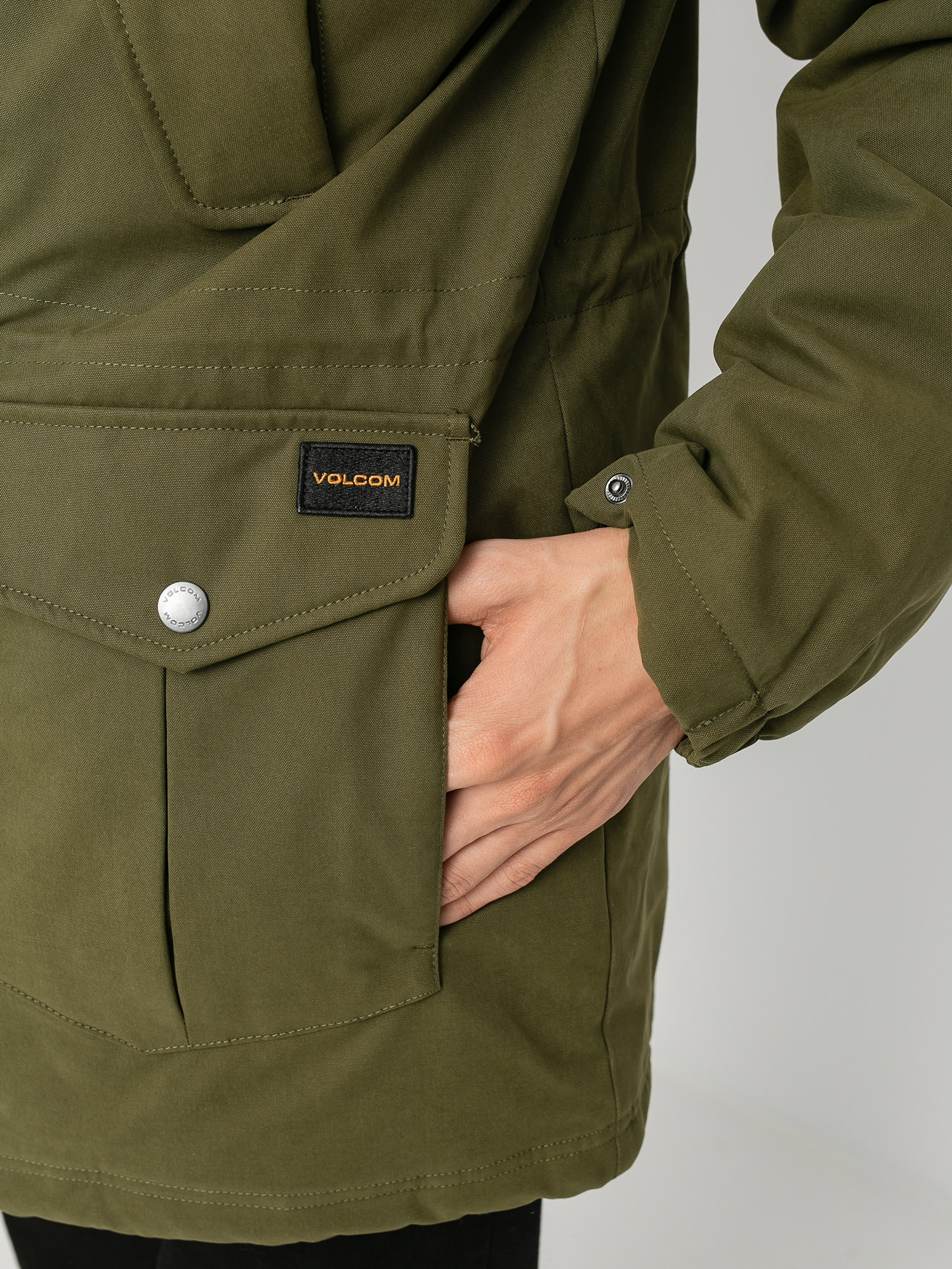 Kurtka Volcom Starget 5K Parka (military)