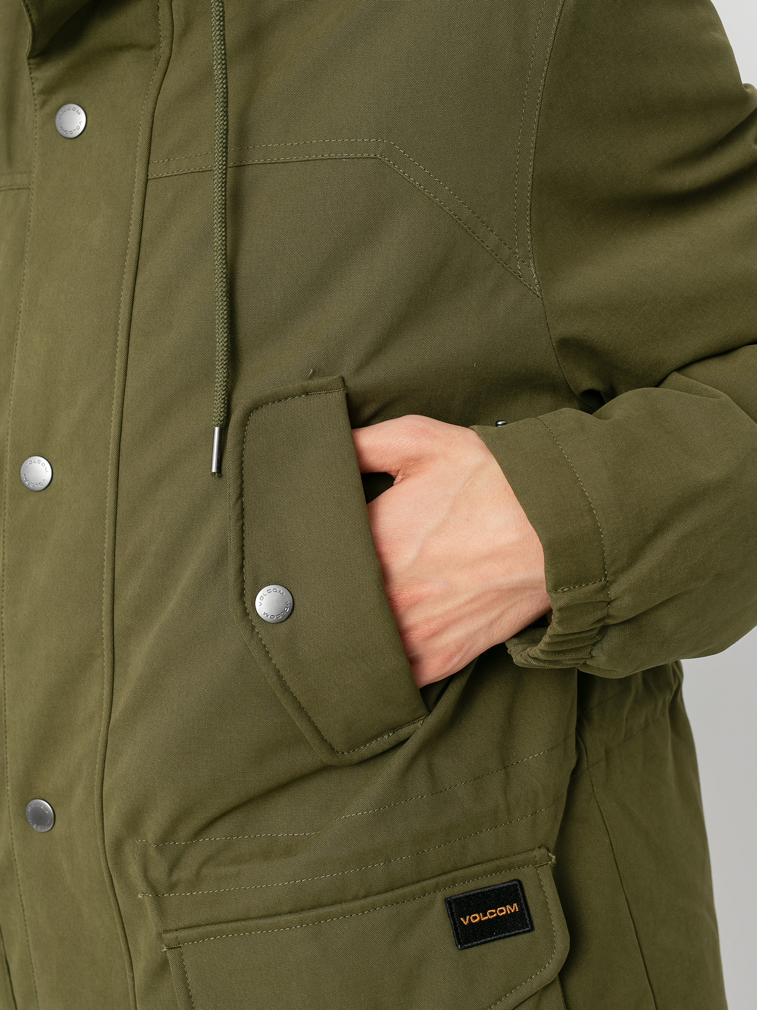 Kurtka Volcom Starget 5K Parka (military)