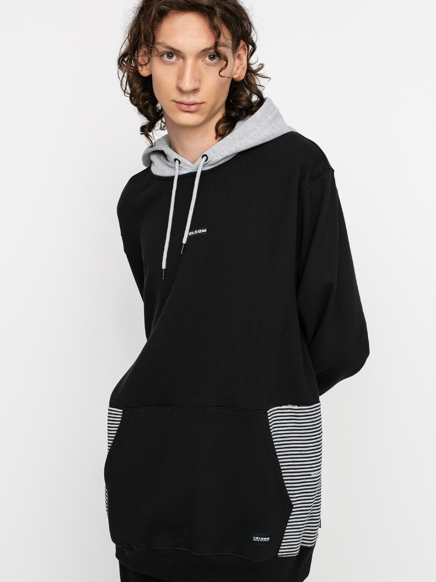 Bluza z kapturem Volcom Forzee HD (black)