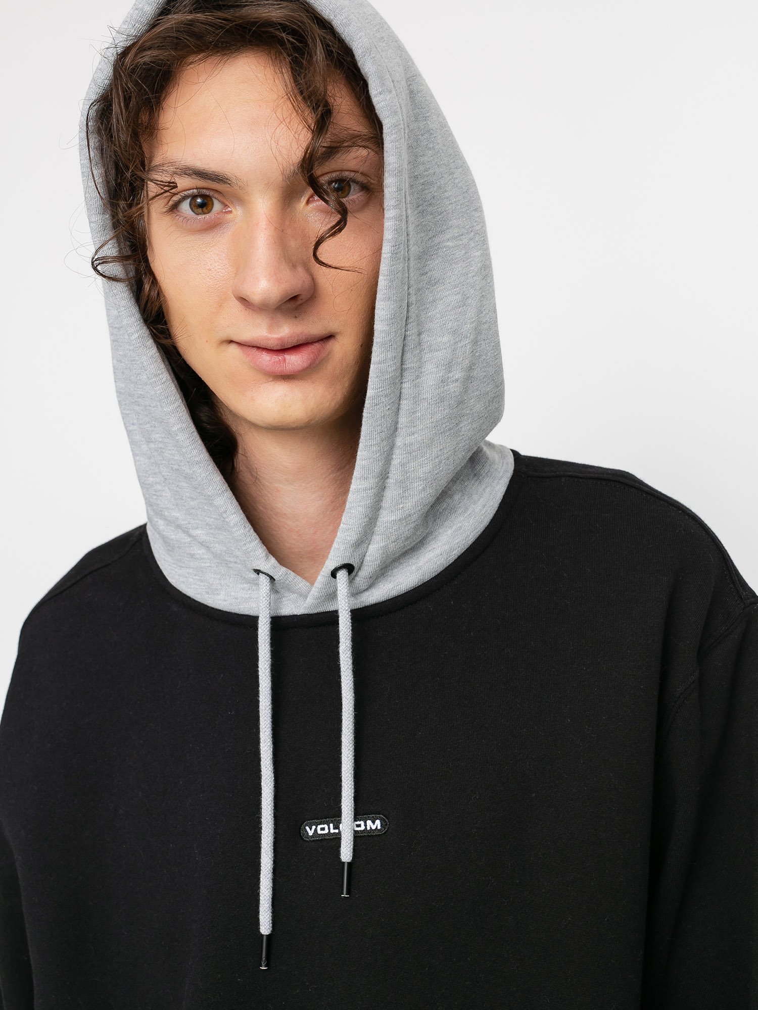 Bluza z kapturem Volcom Forzee HD (black)