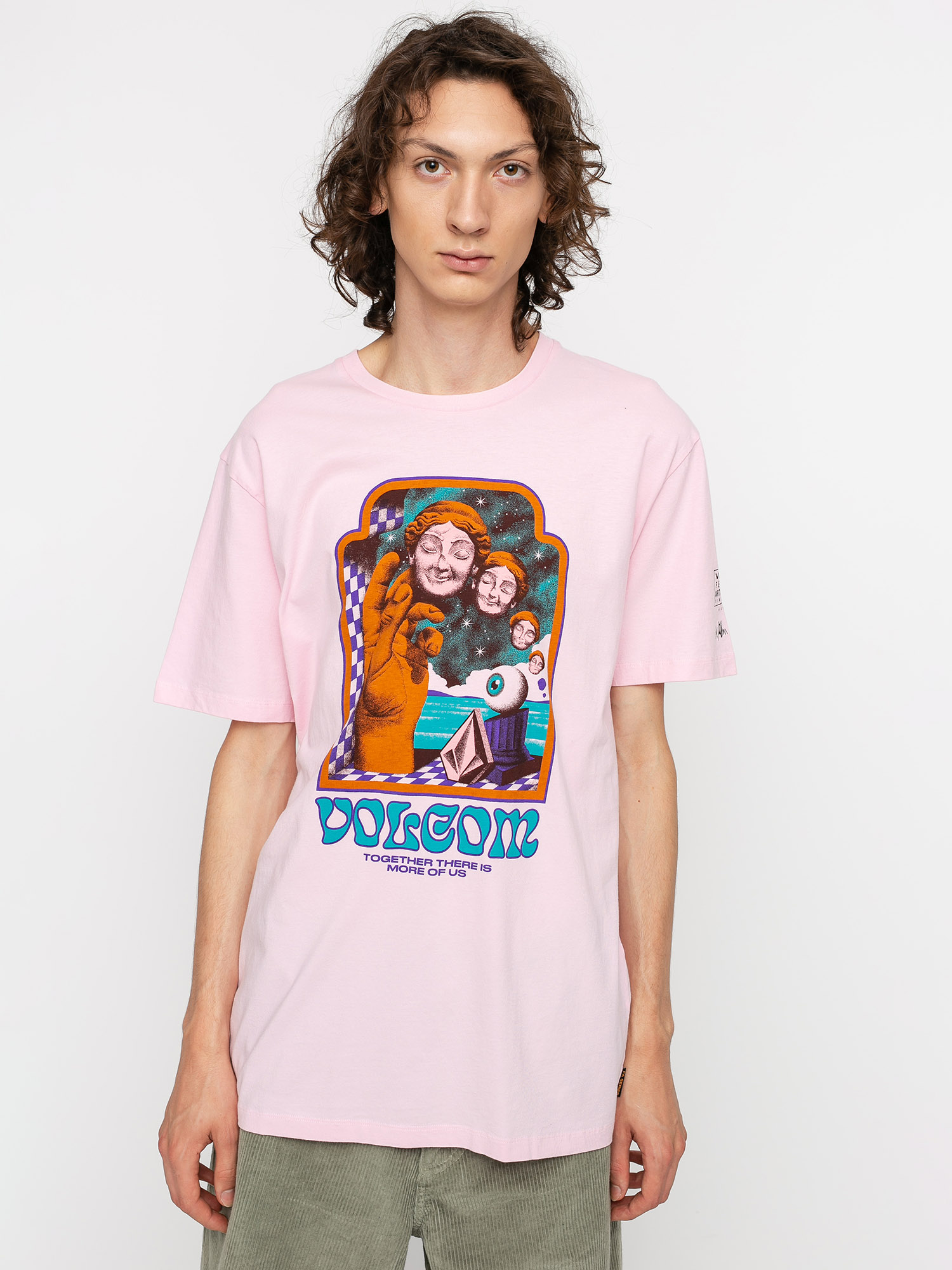 T-shirt Volcom Max Loeffler (snow pink)