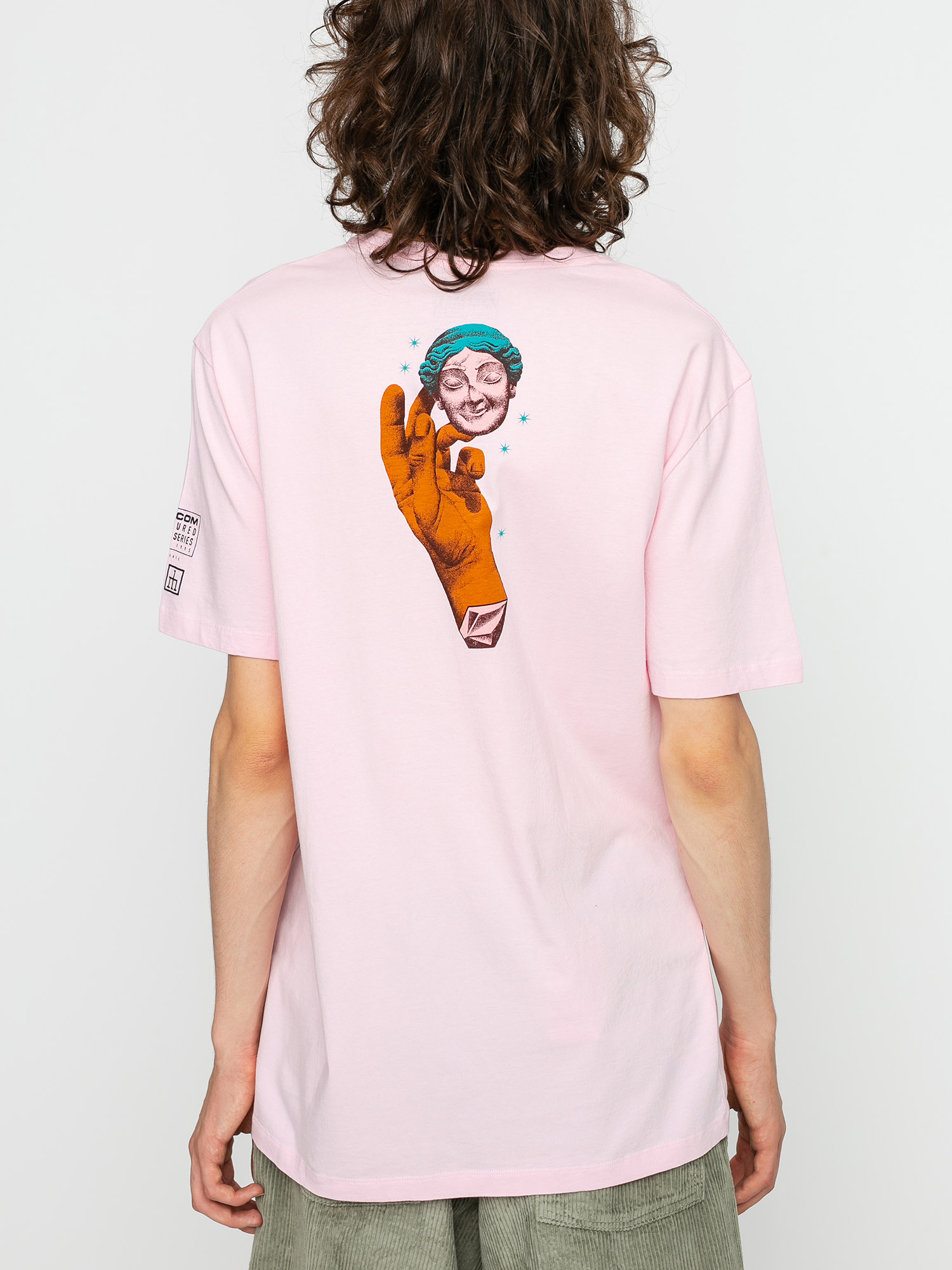 T-shirt Volcom Max Loeffler (snow pink)