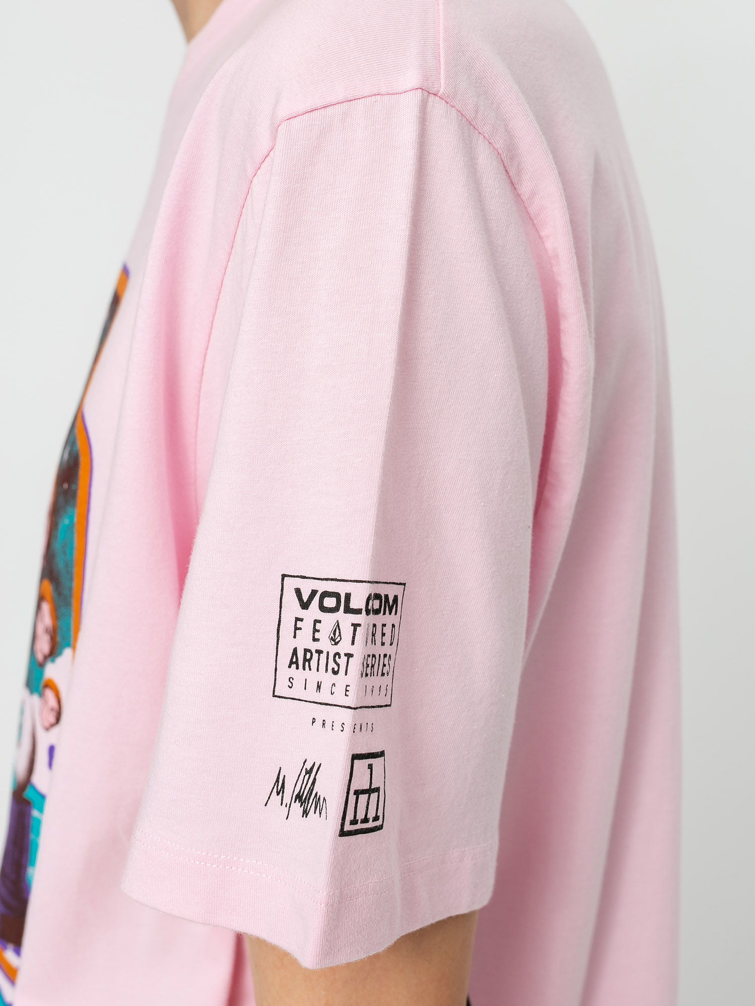 T-shirt Volcom Max Loeffler (snow pink)