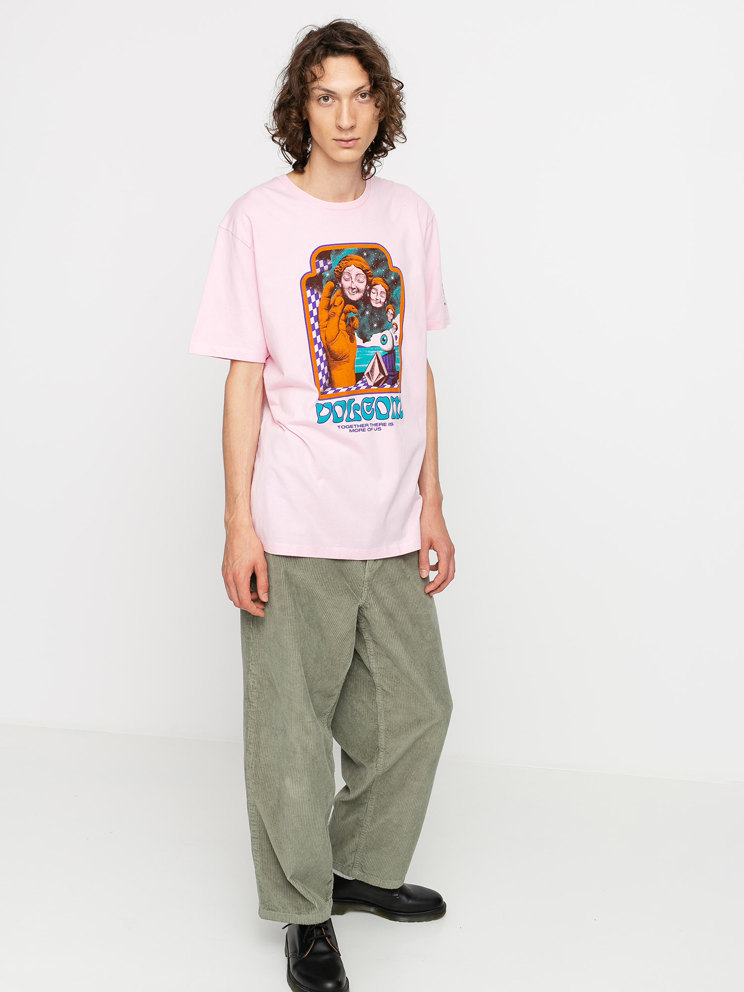 T-shirt Volcom Max Loeffler (snow pink)