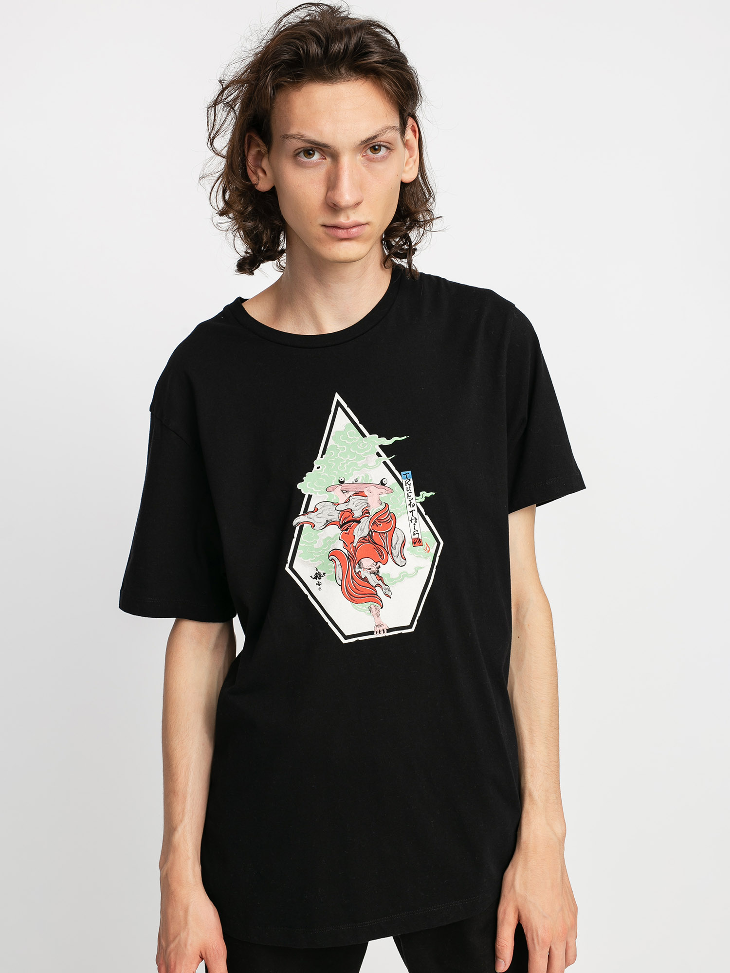T-shirt Volcom Nozaka Skate (black)