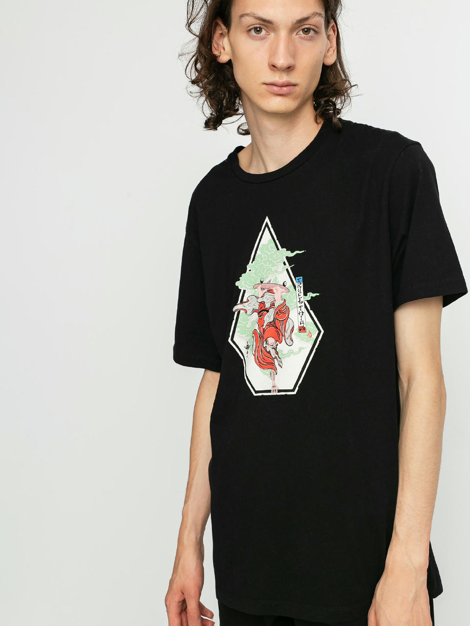 Volcom Nozaka Skate T-Shirt - Black