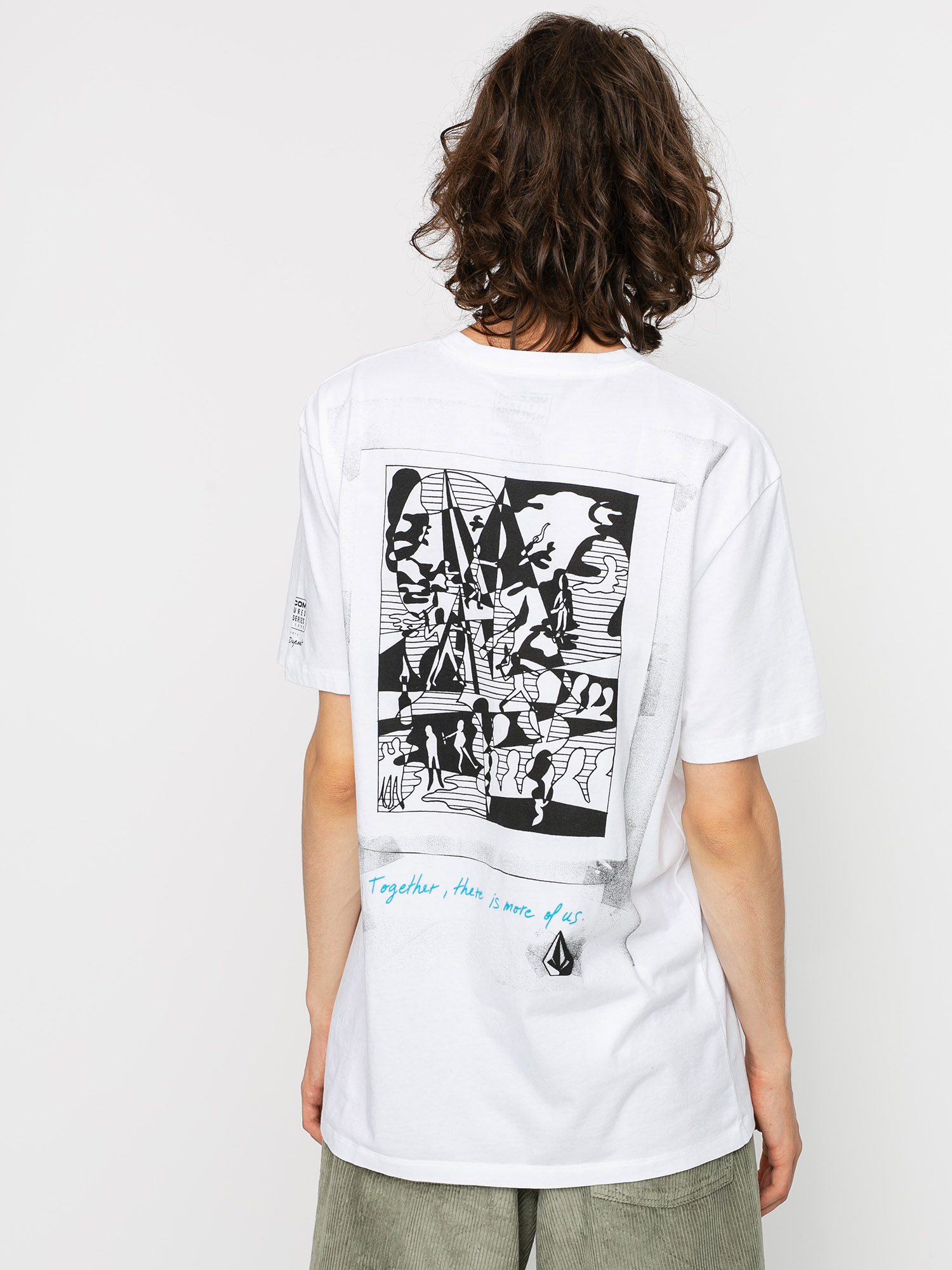 T-shirt Volcom Julien Dupont (white)