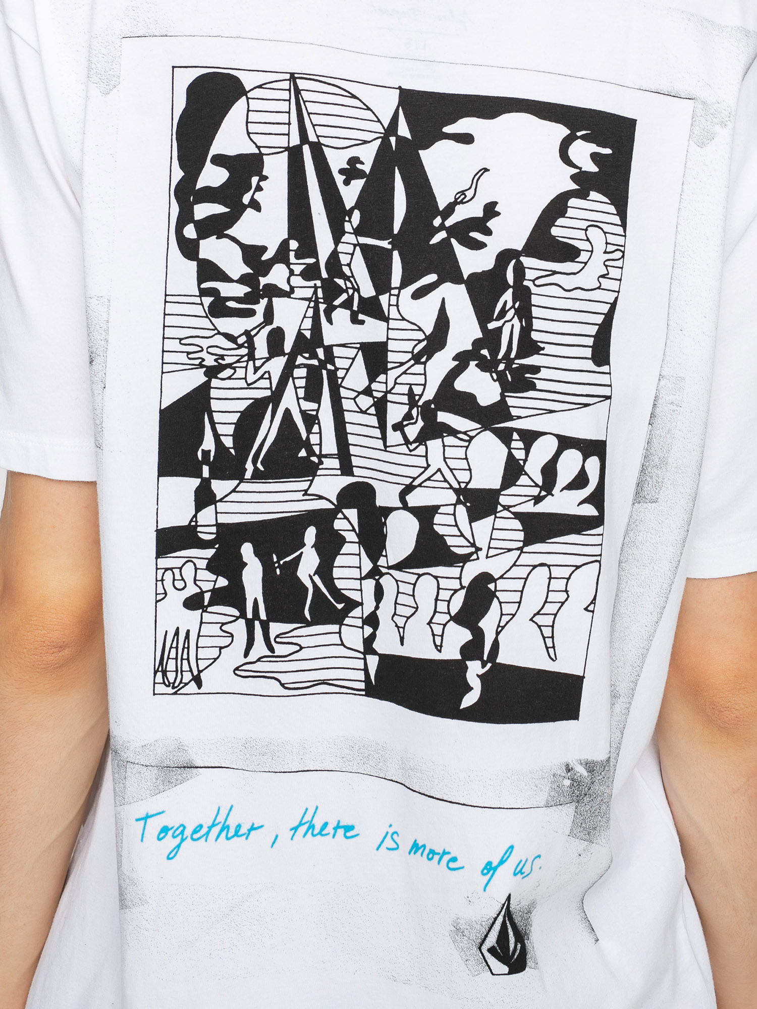 T-shirt Volcom Julien Dupont (white)