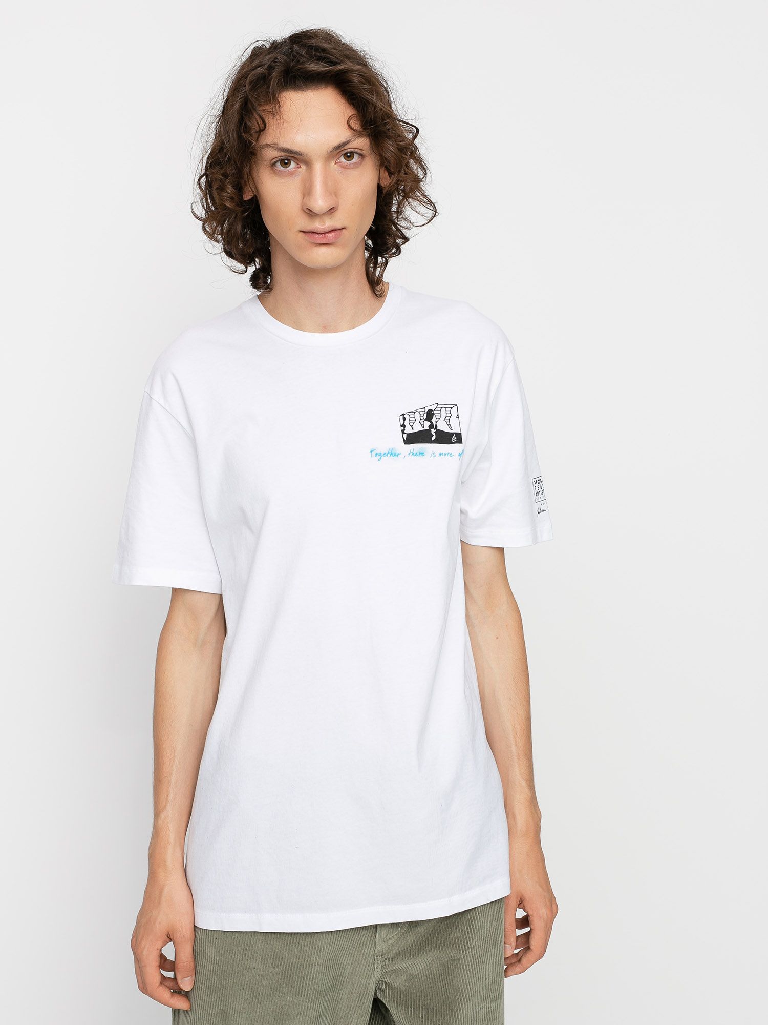 T-shirt Volcom Julien Dupont (white)