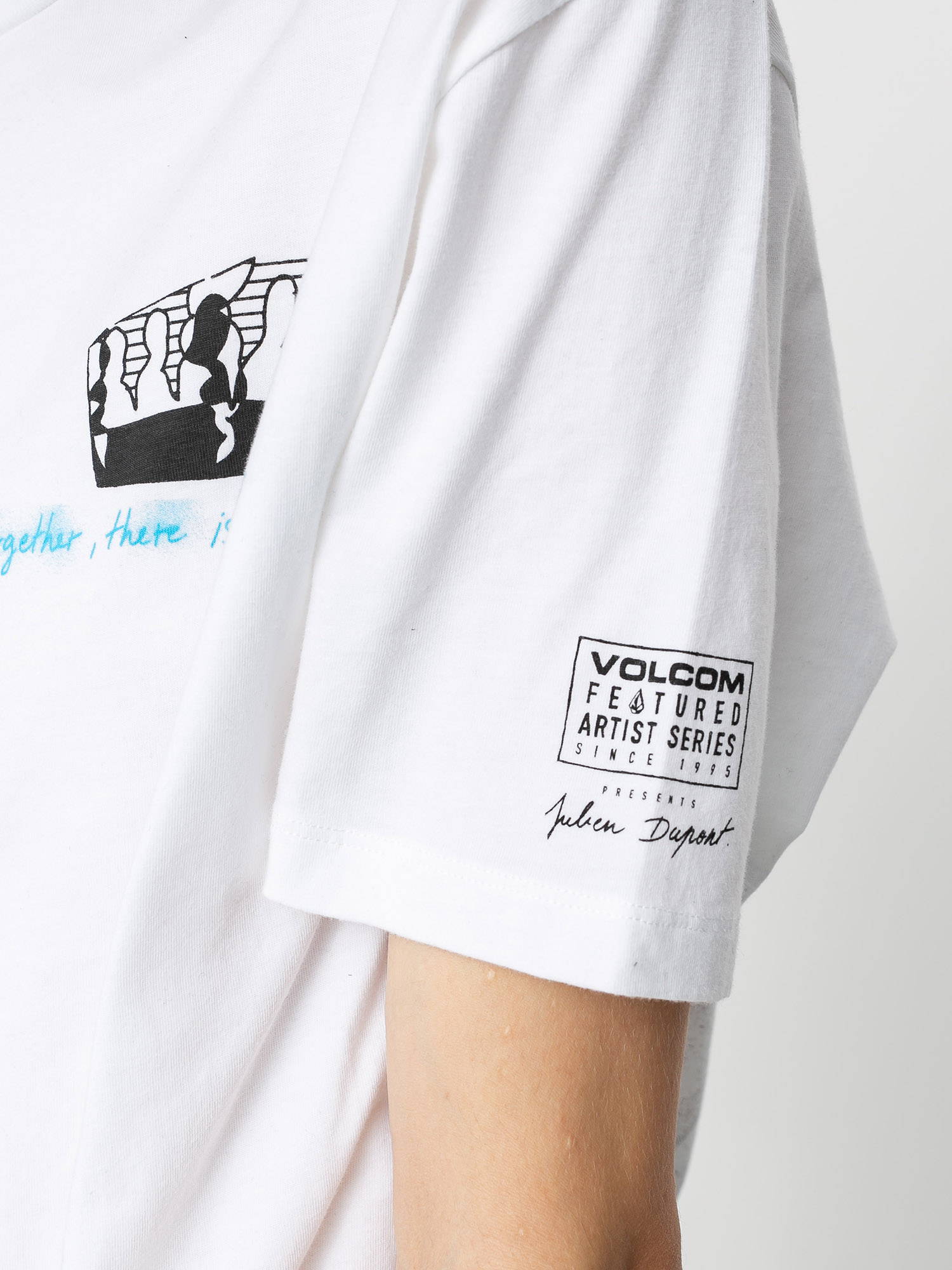 T-shirt Volcom Julien Dupont (white)