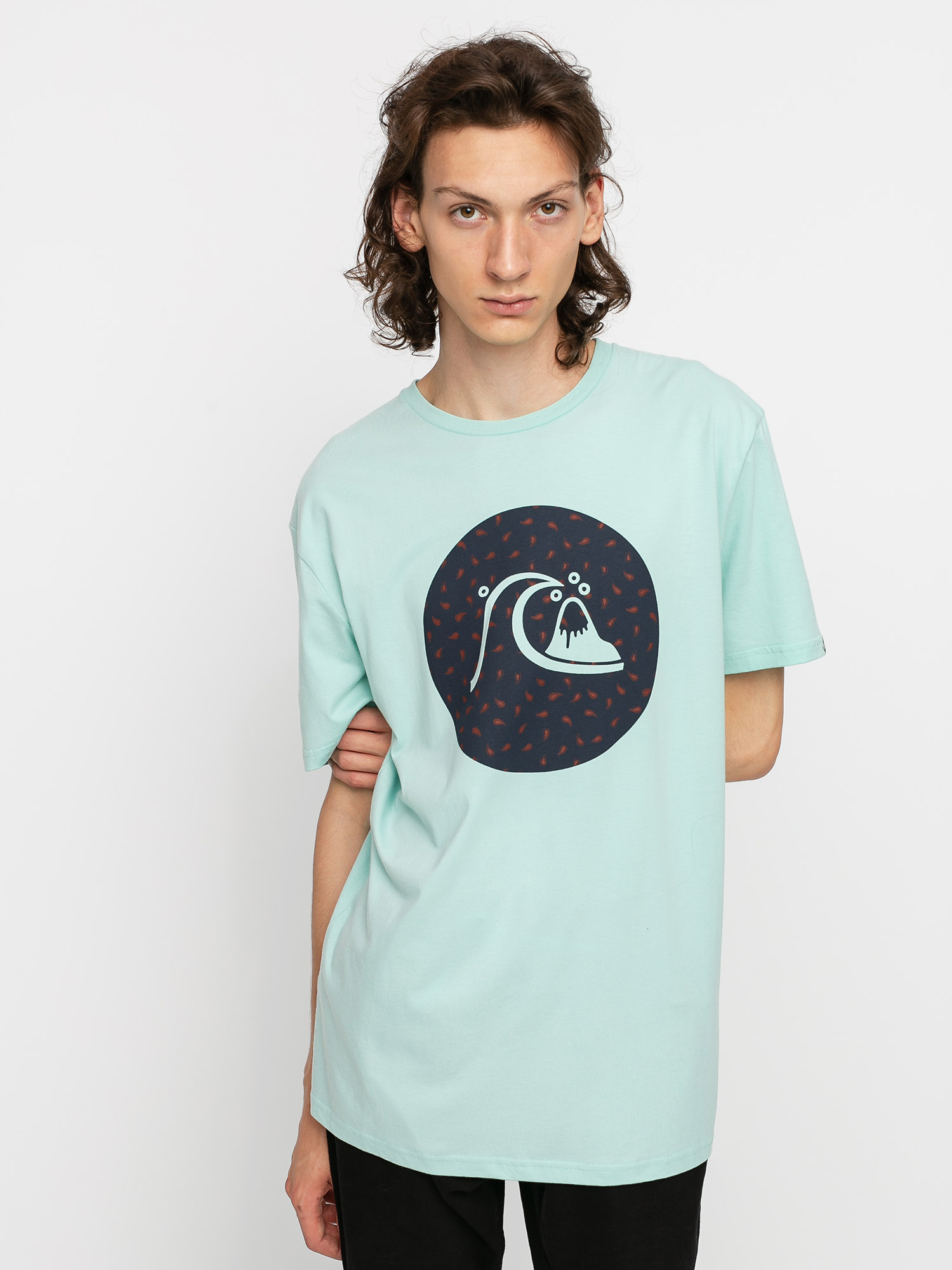 T-shirt Quiksilver Jungle Bubble (eggshell blue)