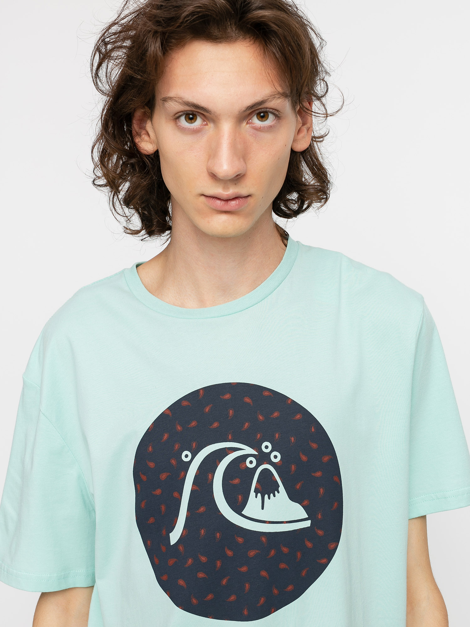 T-shirt Quiksilver Jungle Bubble (eggshell blue)