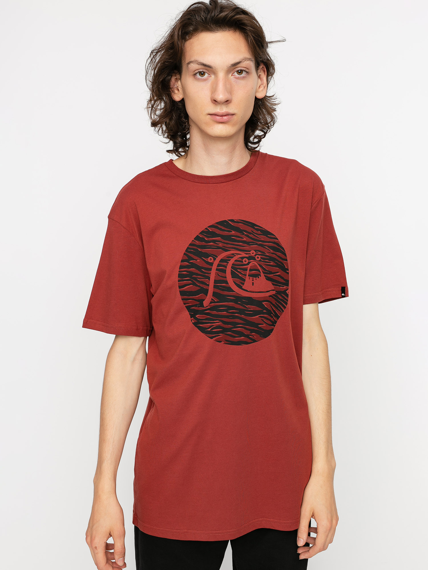 T-shirt Quiksilver Jungle Bubble (henna)