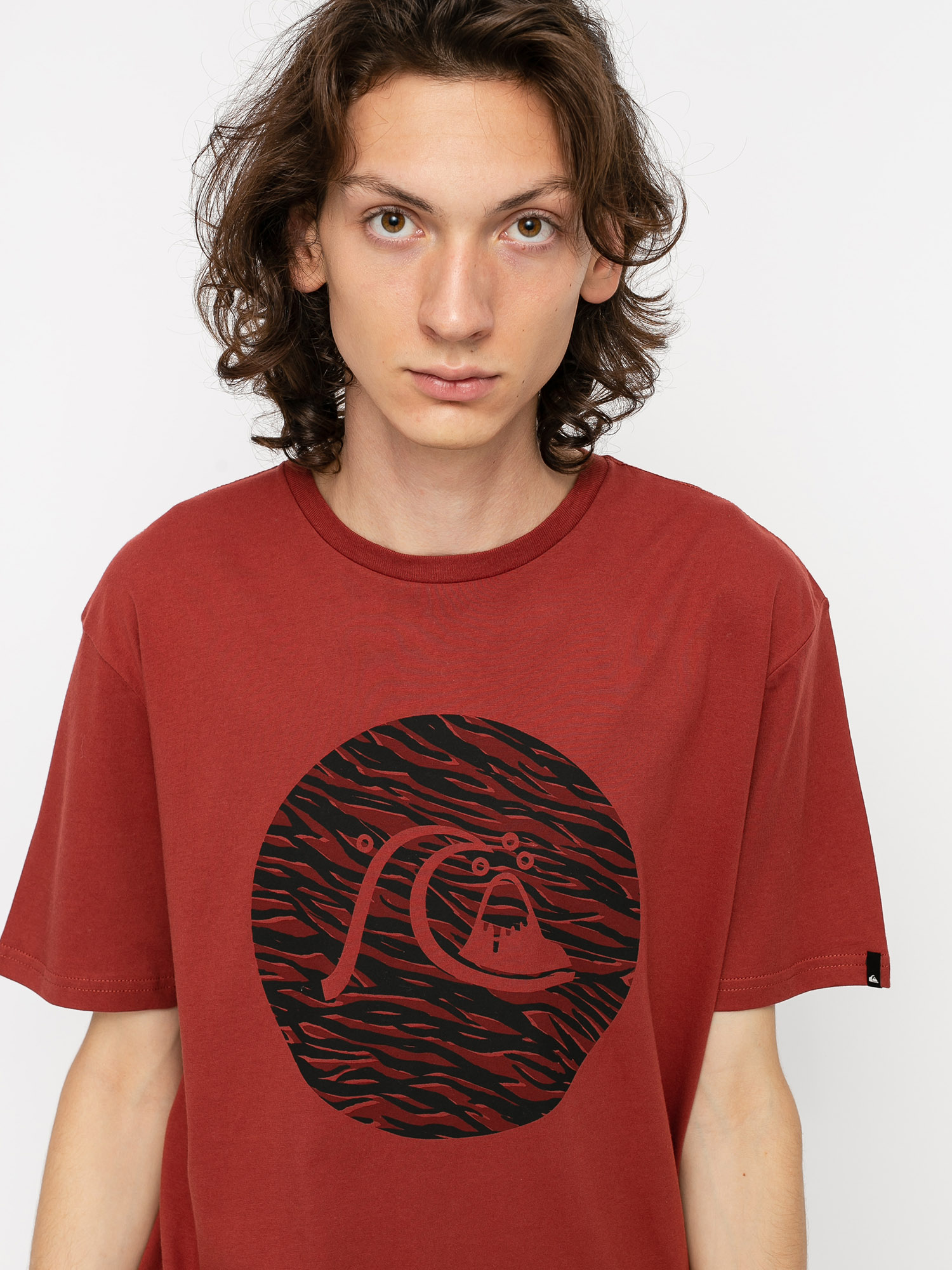 T-shirt Quiksilver Jungle Bubble (henna)