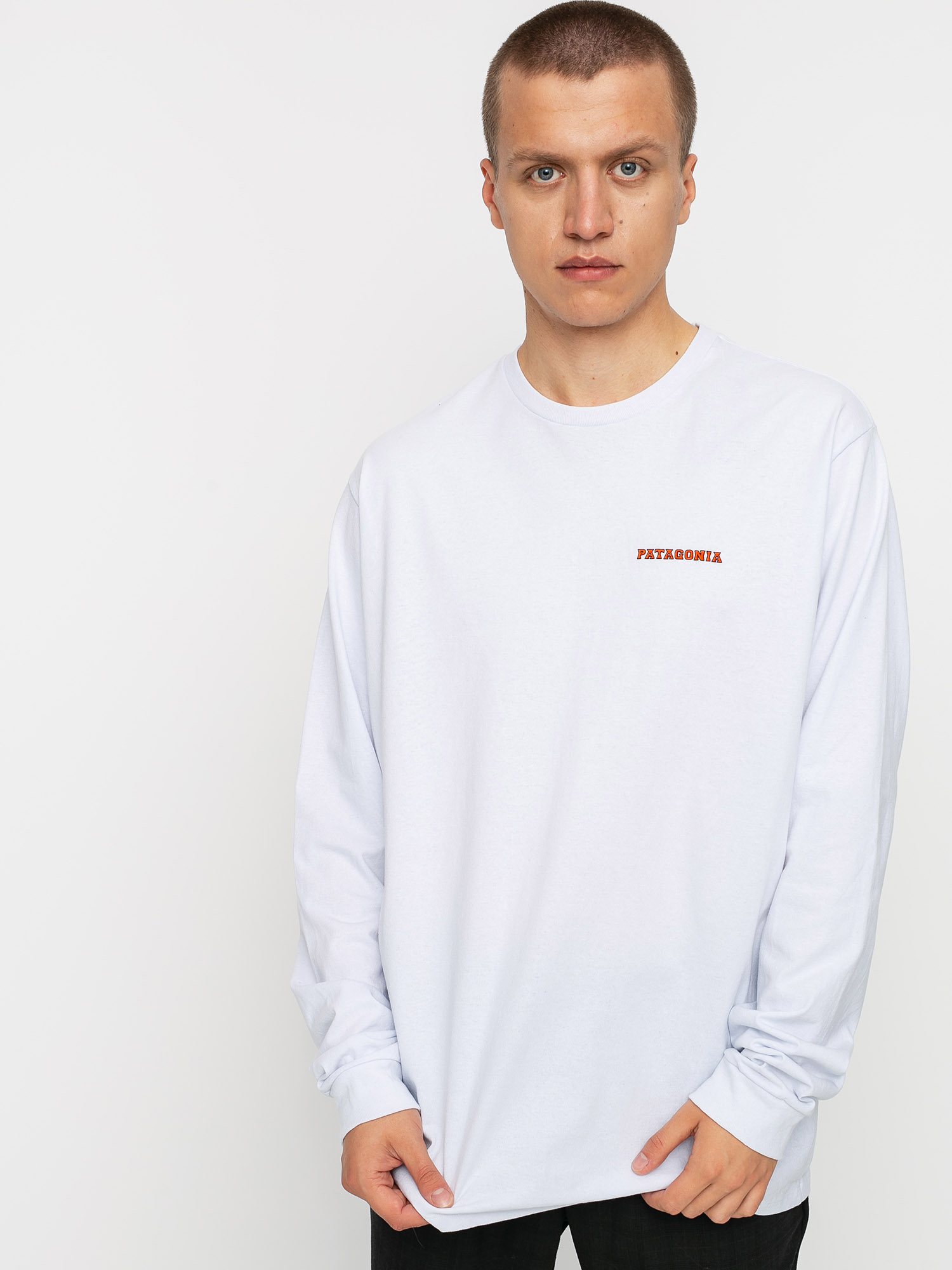 Longsleeve Patagonia Summit Road Responsibili (white)