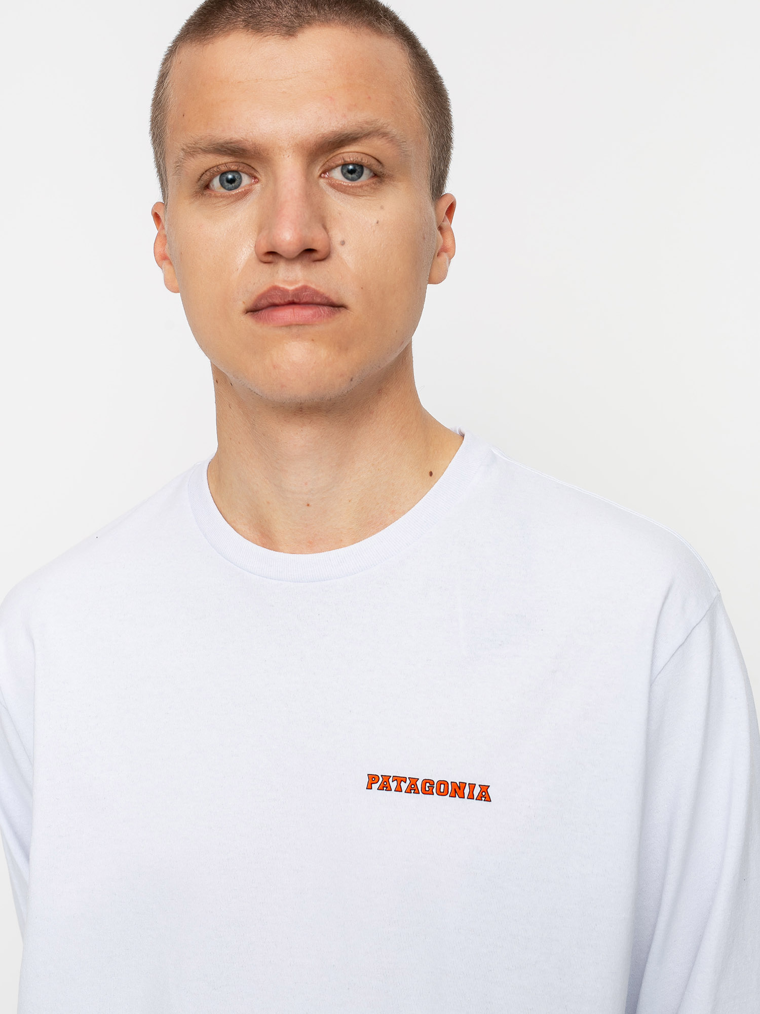 Longsleeve Patagonia Summit Road Responsibili (white)