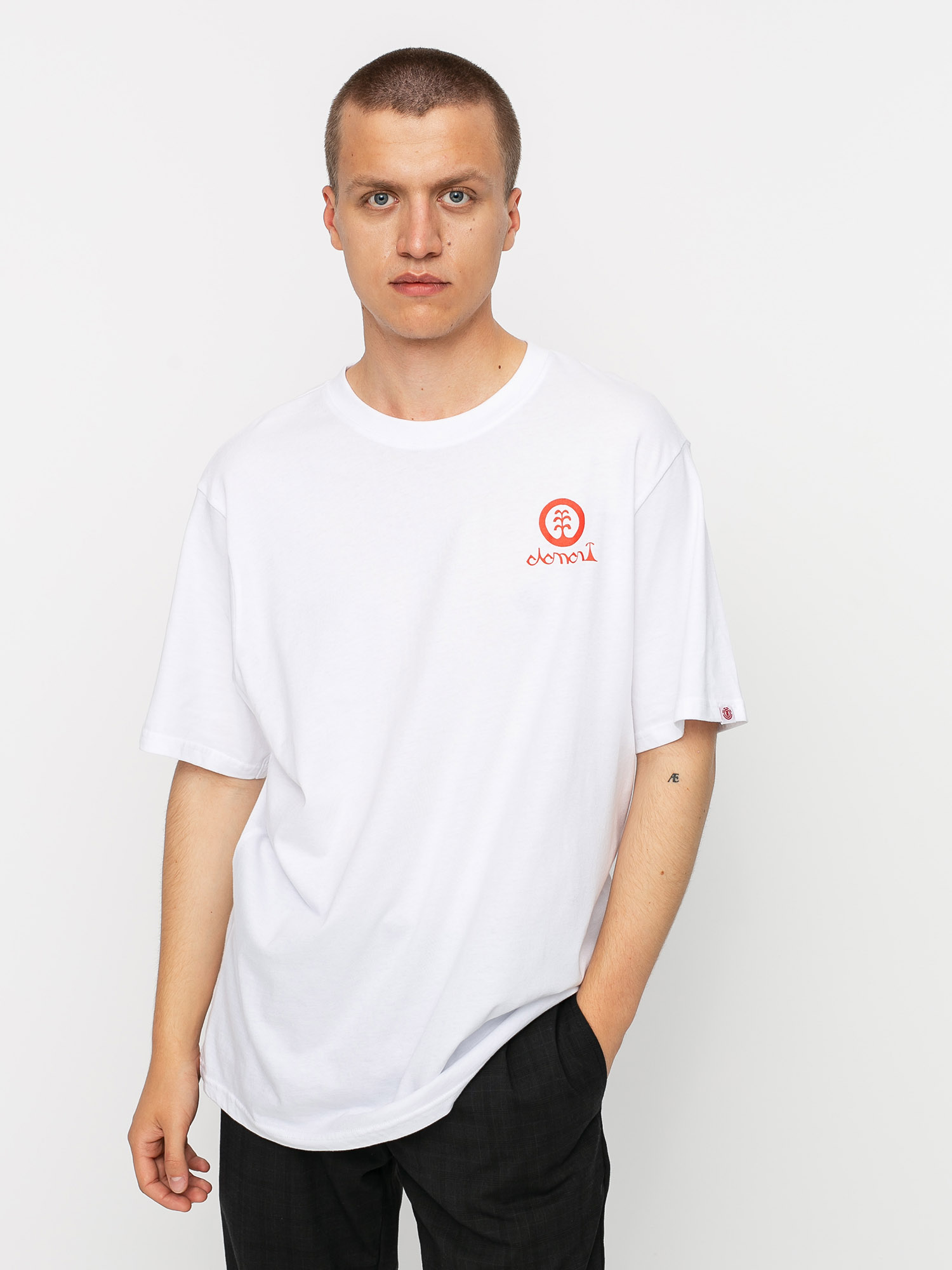 T-shirt Element Javier Mendizabal (optic white)