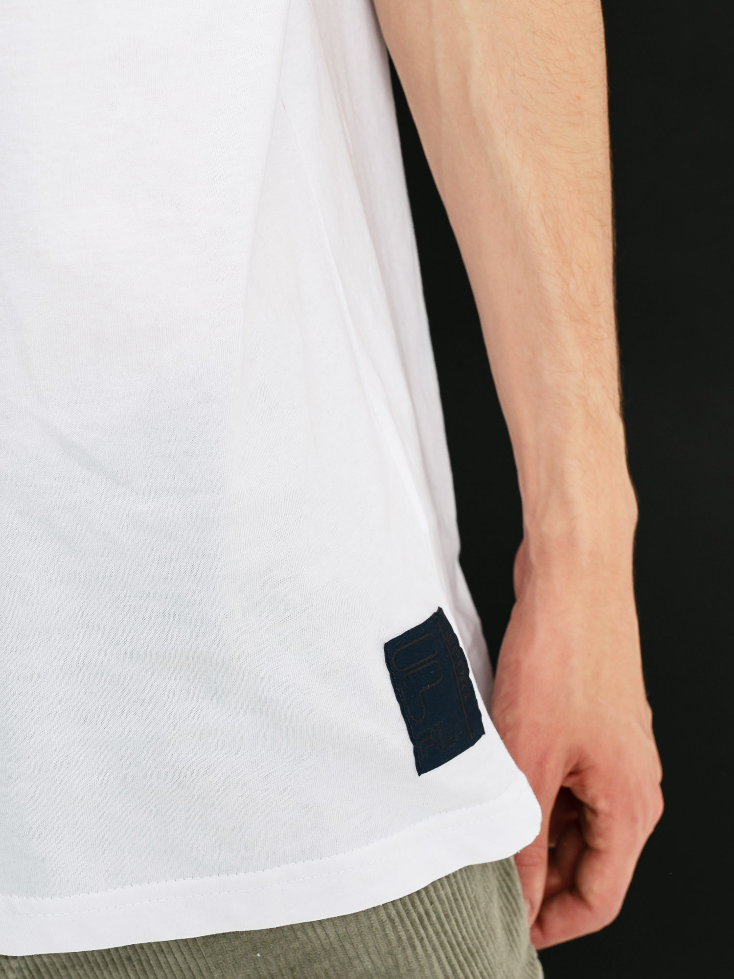 T-shirt Fila Laurens (bright white/black/true red)