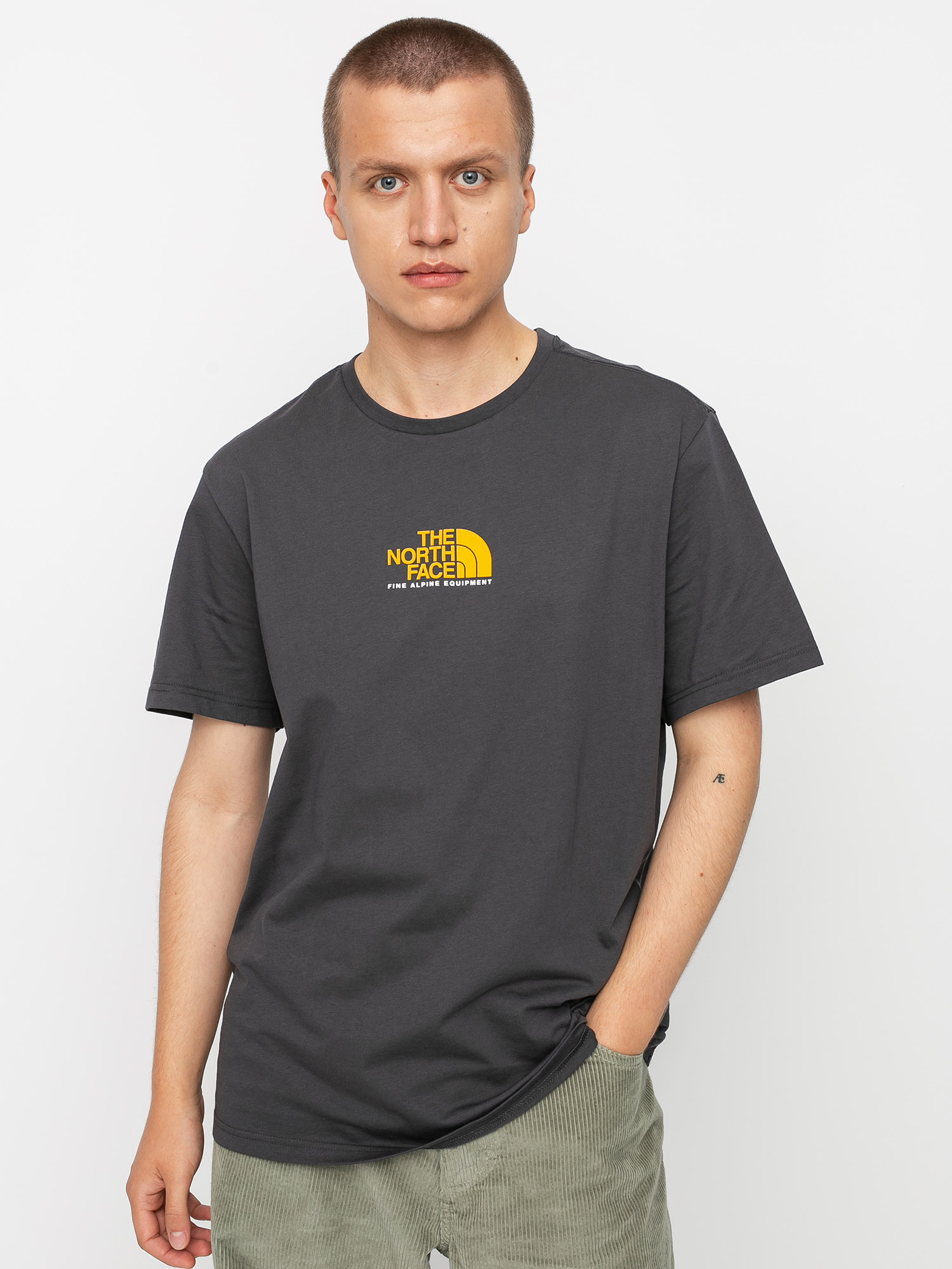 T-shirt The North Face Fine Alpine Equipment (asphalt grey)