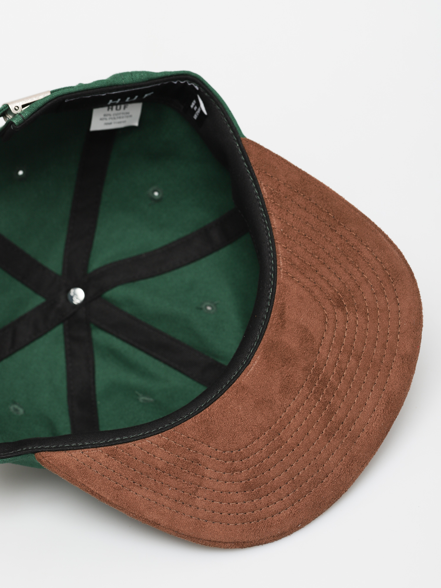 Czapka z daszkiem HUF Haze Contrast 6 Panel ZD (forest)