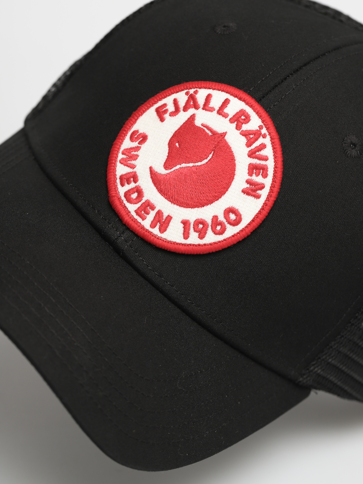 Czapka z daszkiem Fjallraven 1960 Logo Langtradarkeps ZD (black)
