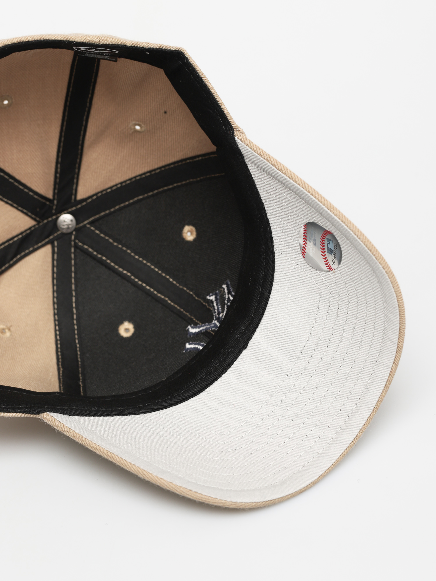 Czapka z daszkiem 47 Brand Mlb New York Yankees ZD (khaki)
